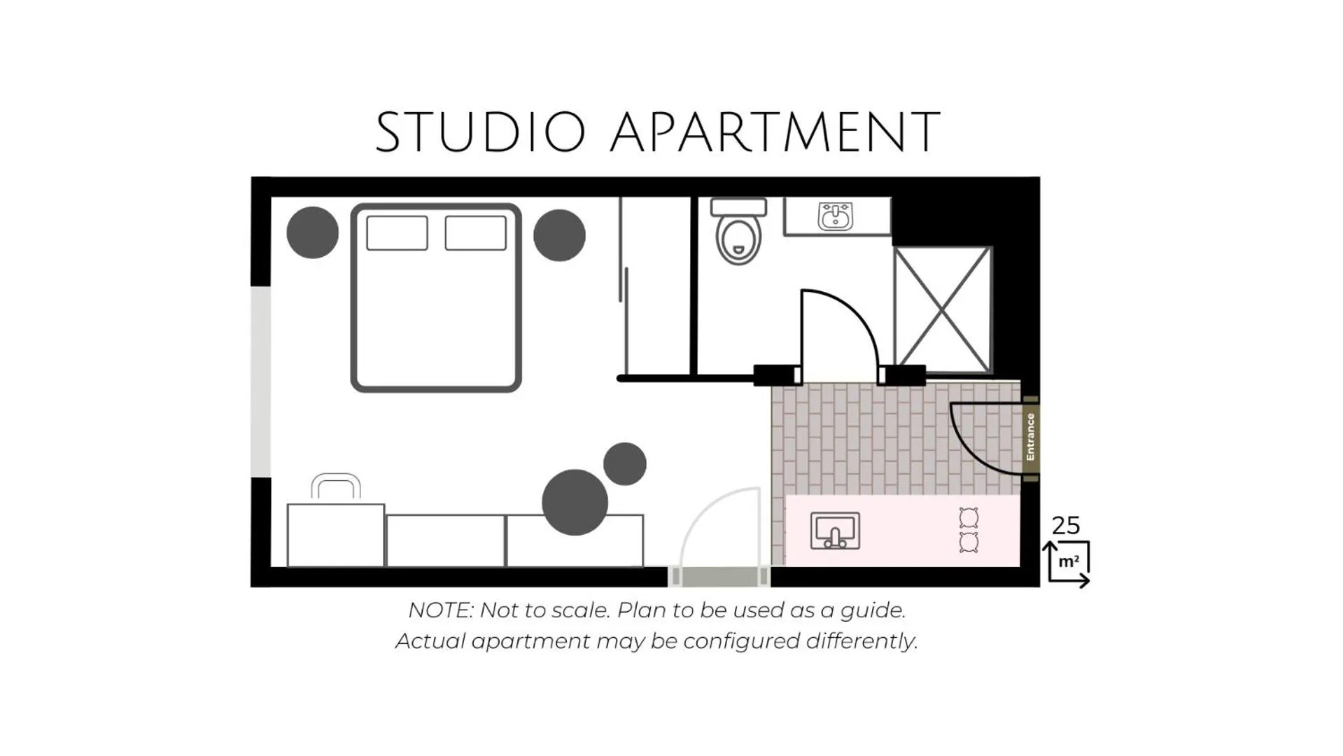 Floor plan in Quest Perth Ascot