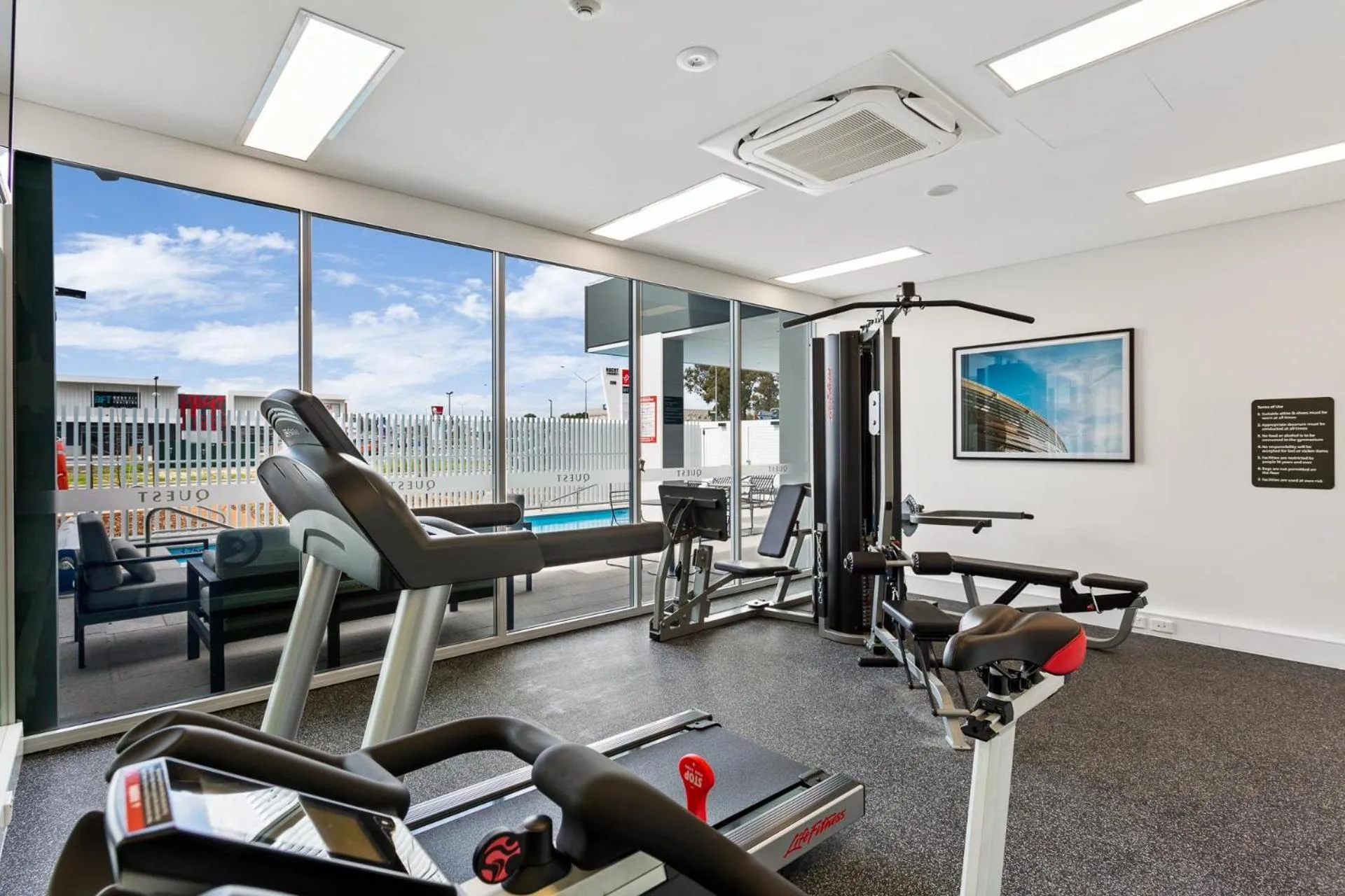 Fitness centre/facilities in Quest Perth Ascot