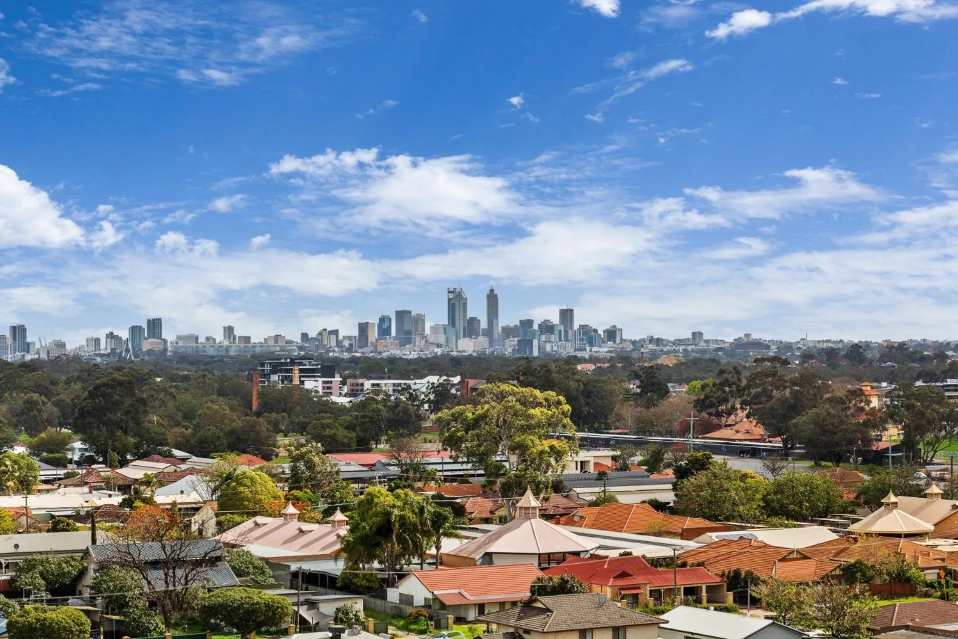 City view in Quest Perth Ascot