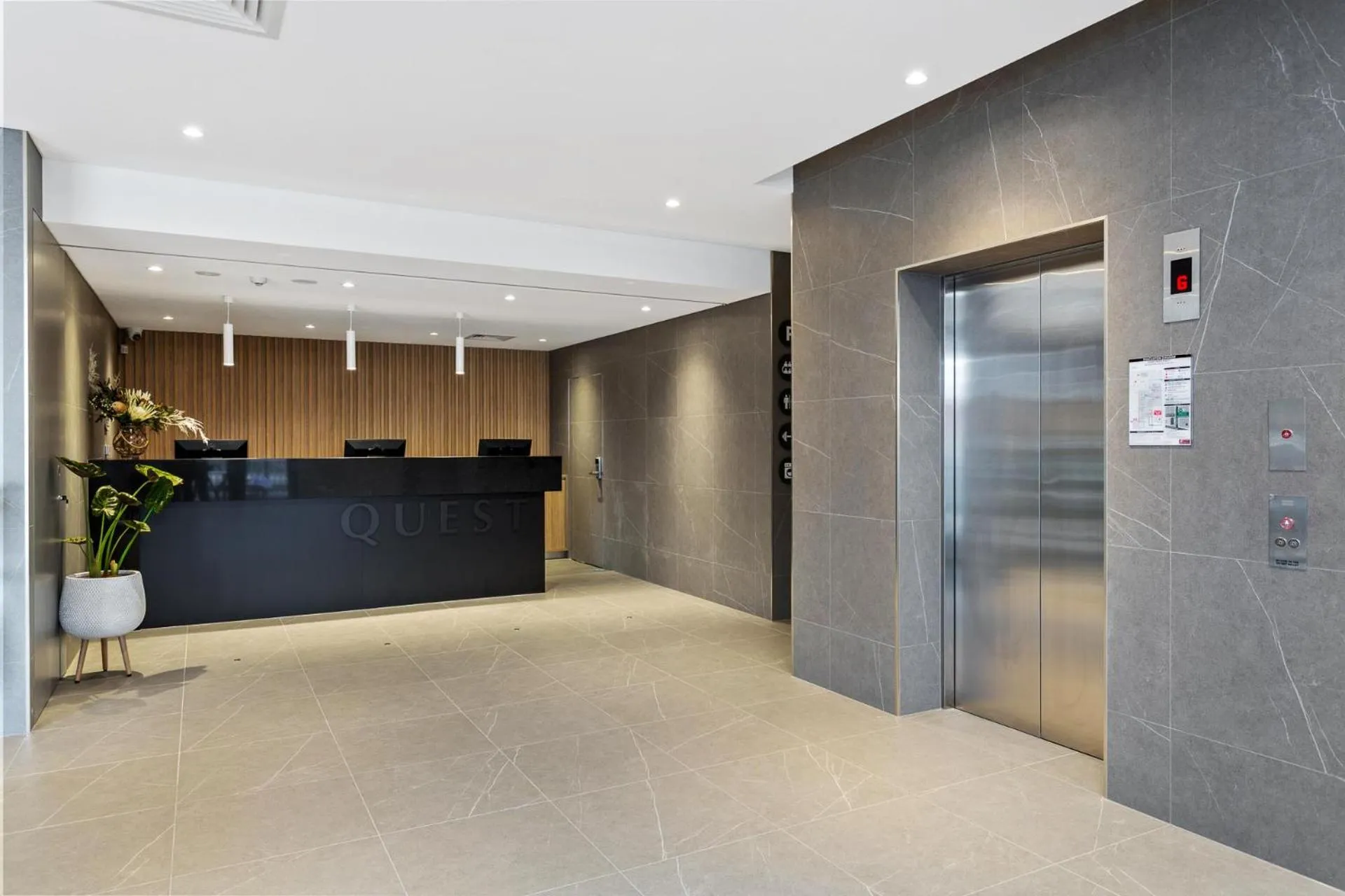 Lobby or reception in Quest Perth Ascot