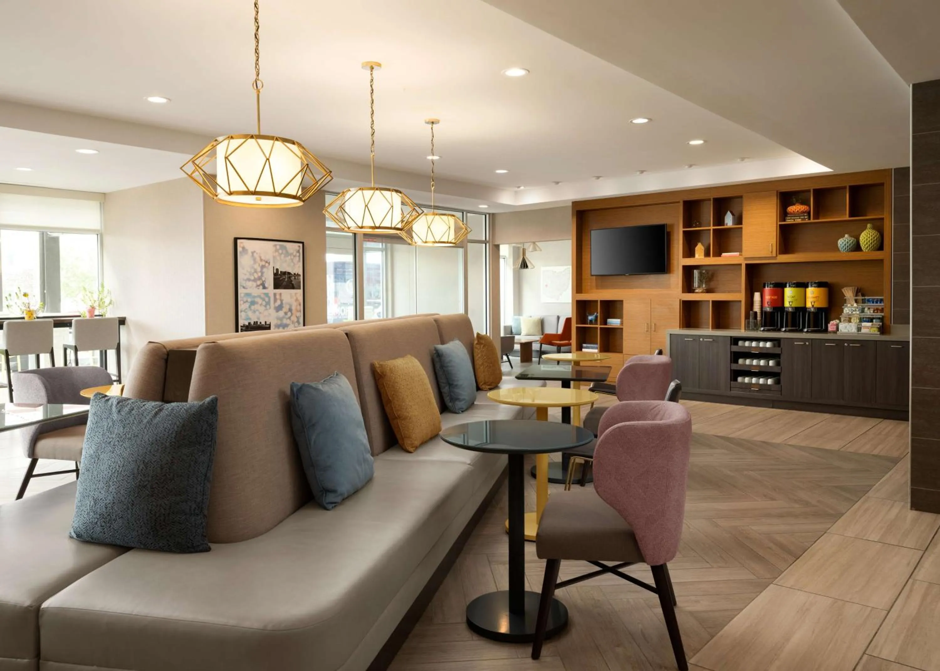 Lobby or reception in Home2 Suites Troy, OH