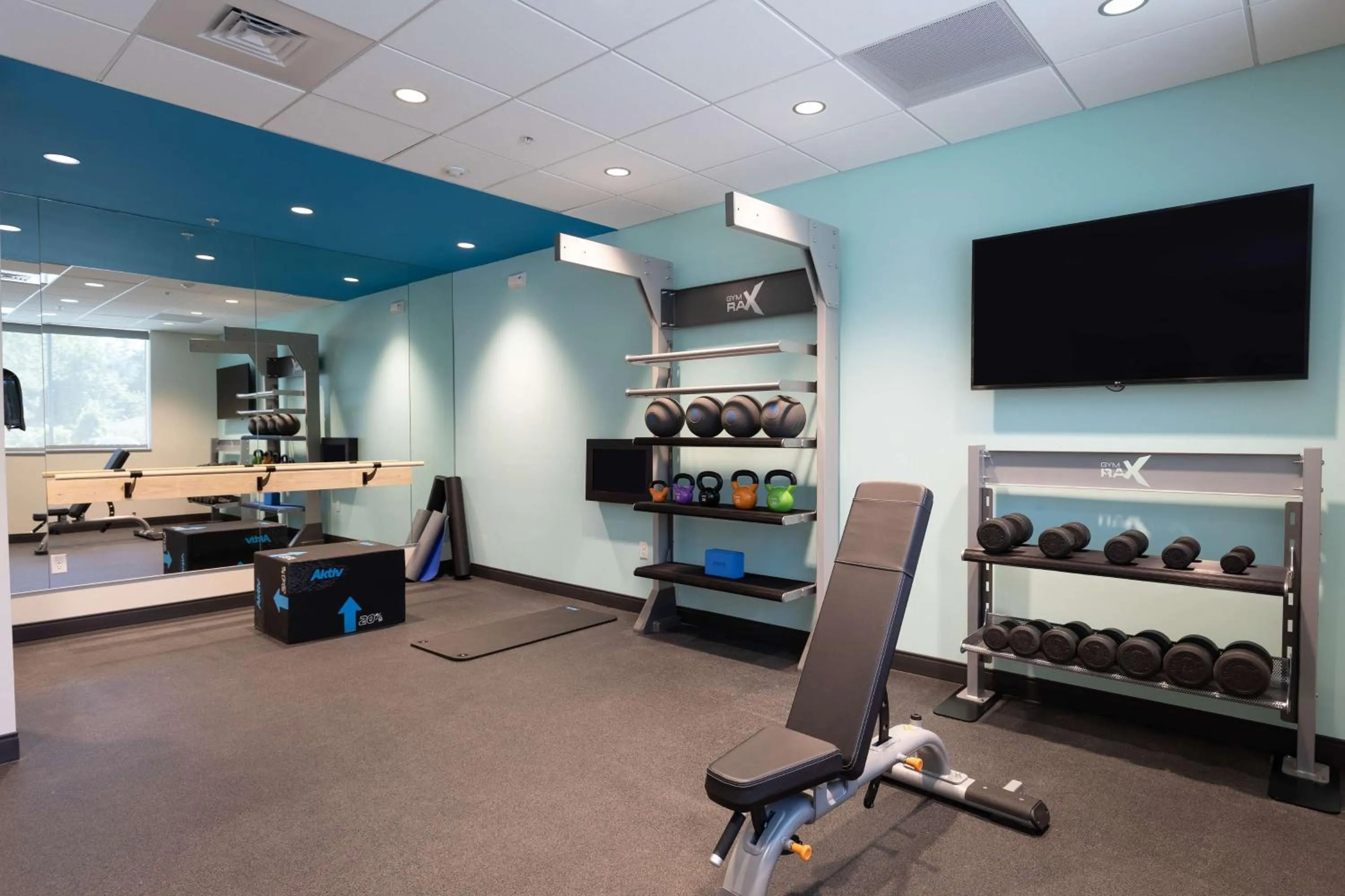 Fitness centre/facilities in Tru By Hilton Eugene, Or