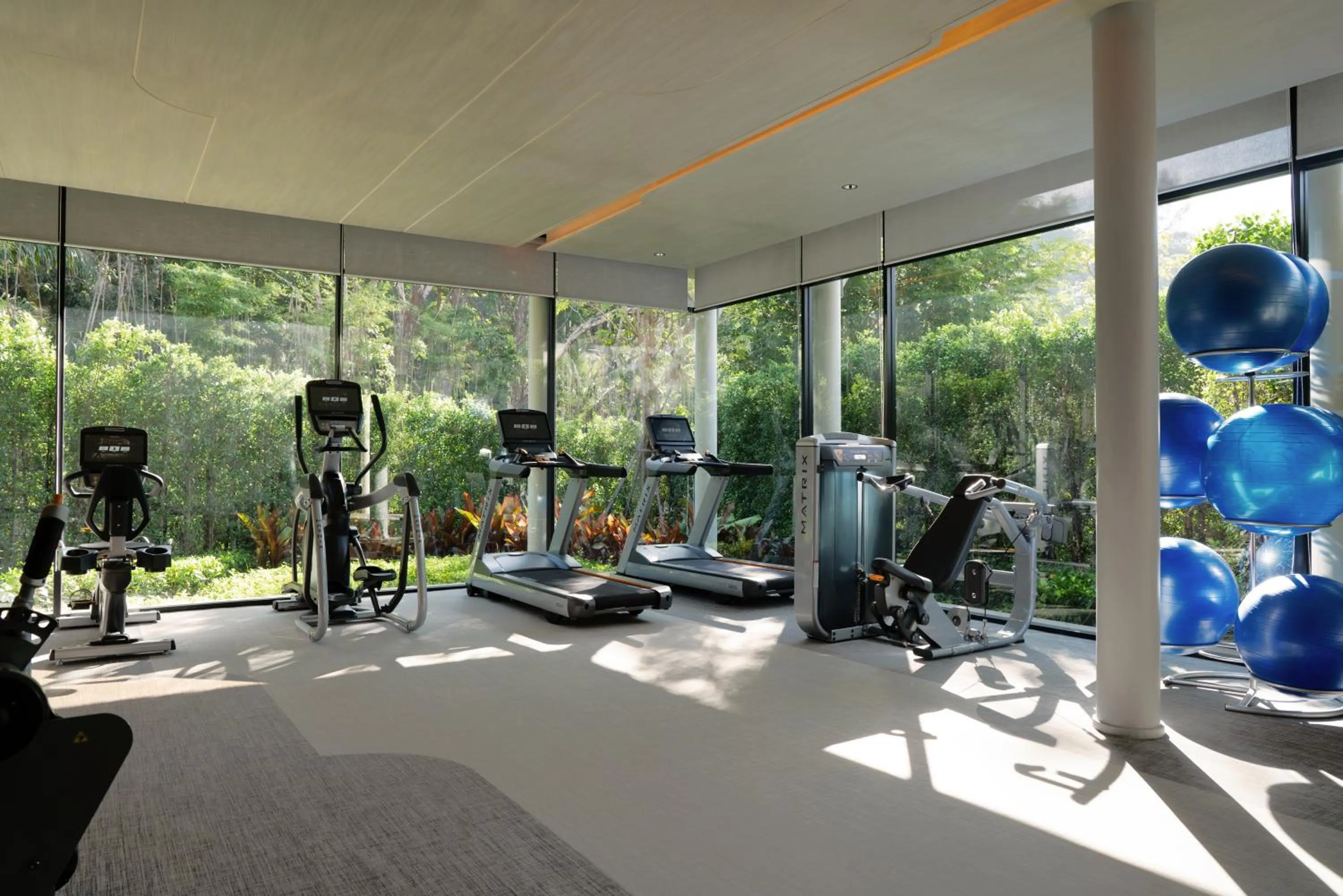 Fitness centre/facilities in Banyan Tree Krabi