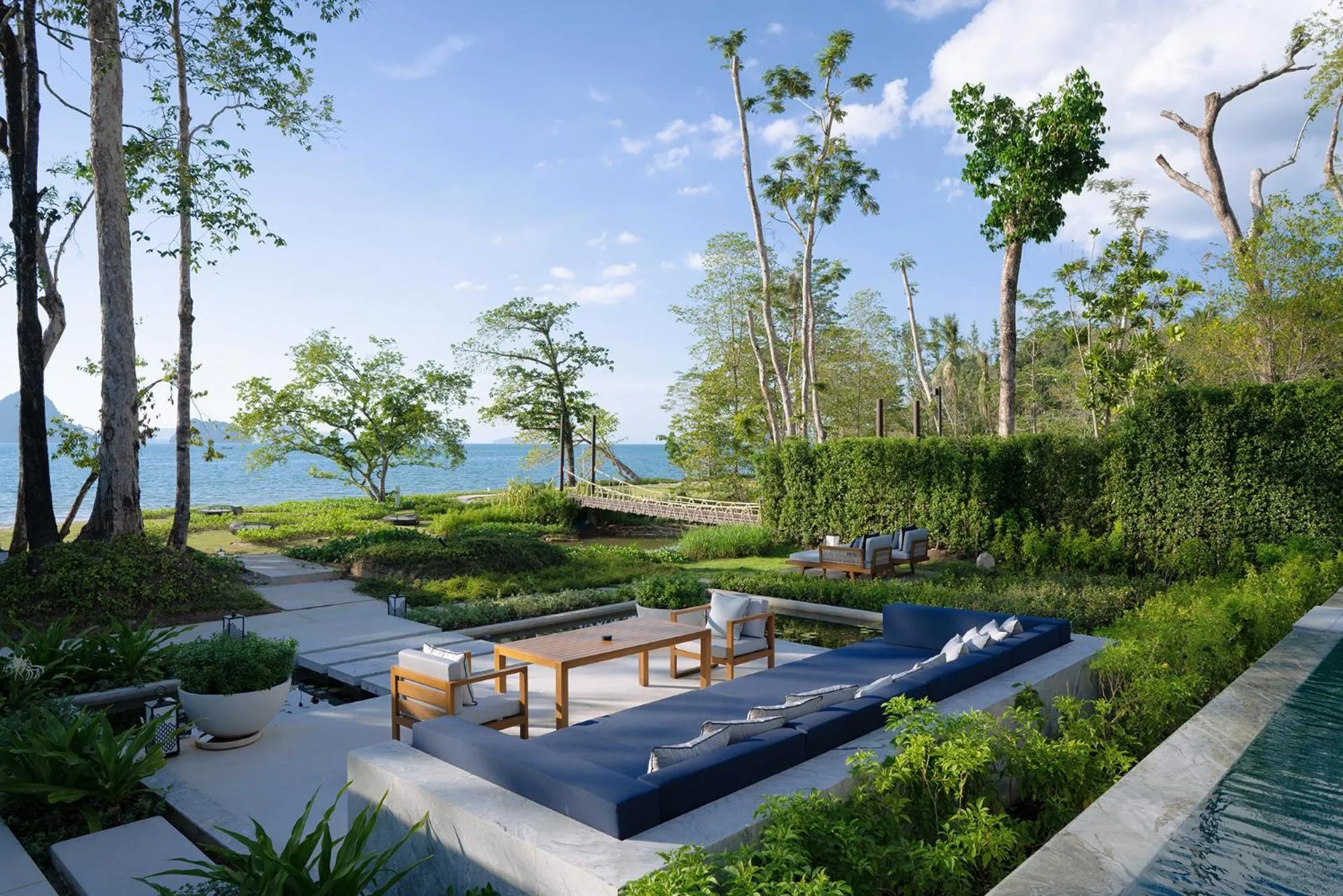 Patio in Banyan Tree Krabi