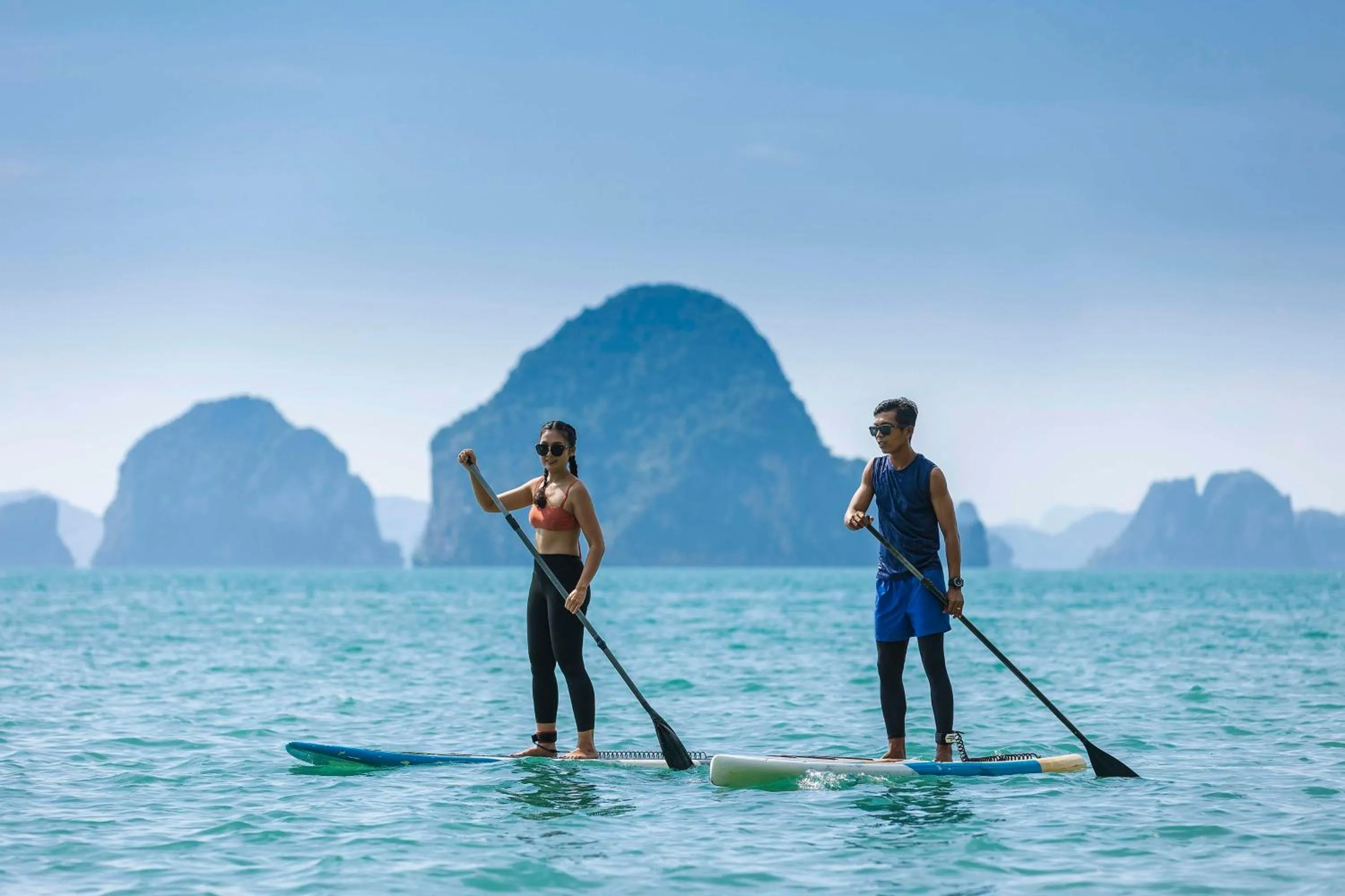 Fitness centre/facilities in Banyan Tree Krabi