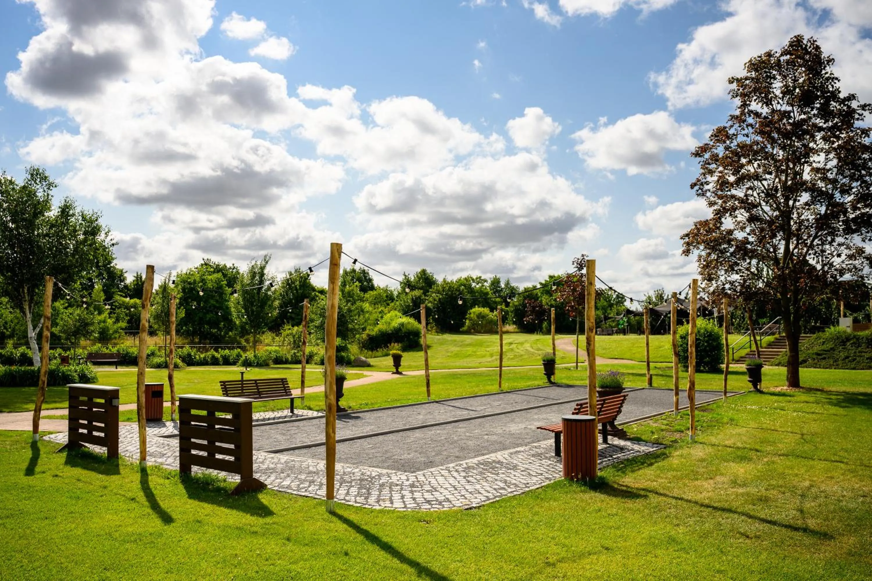 Garden in Van der Valk Hotel Berlin Brandenburg