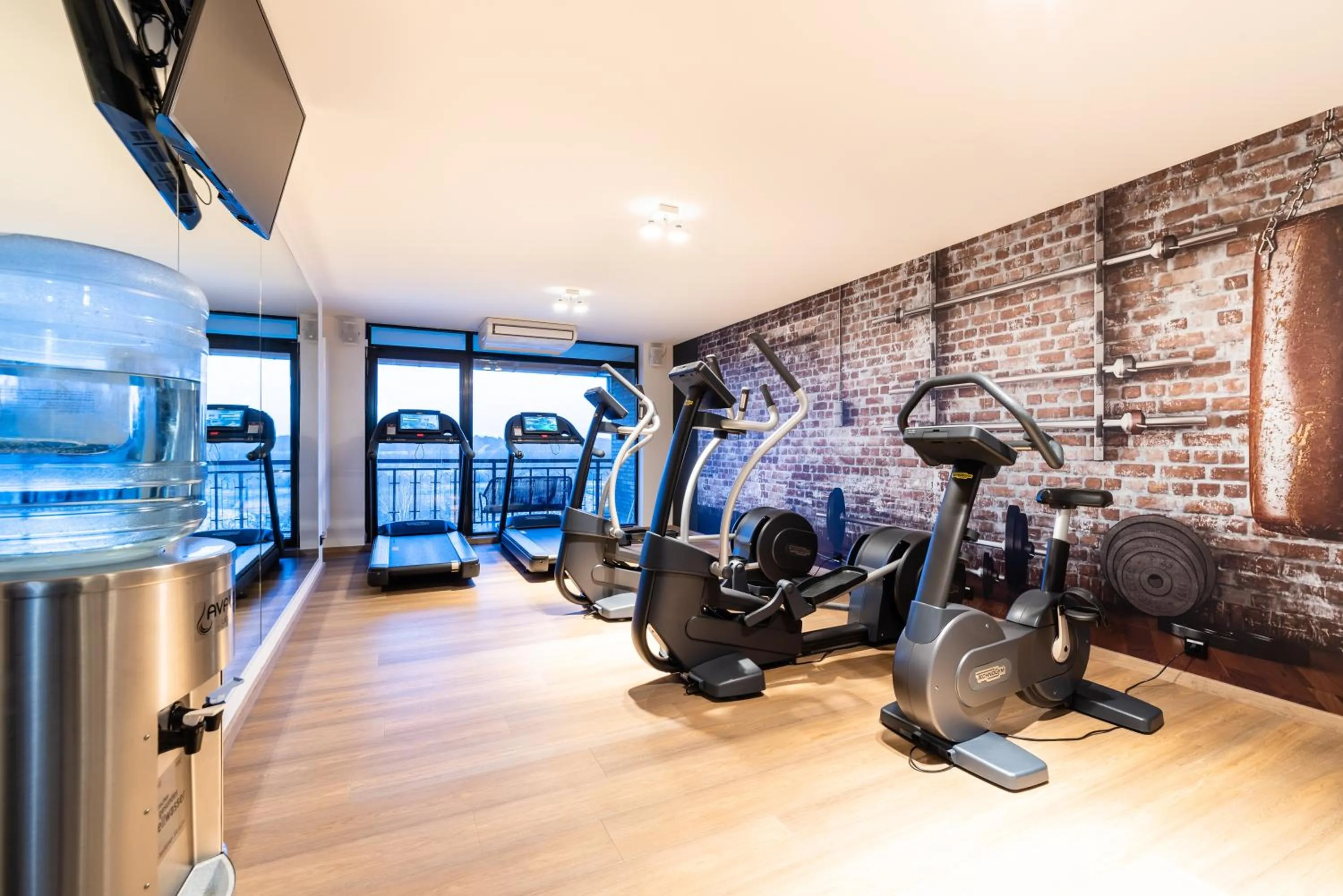 Fitness centre/facilities in Van der Valk Hotel Berlin Brandenburg