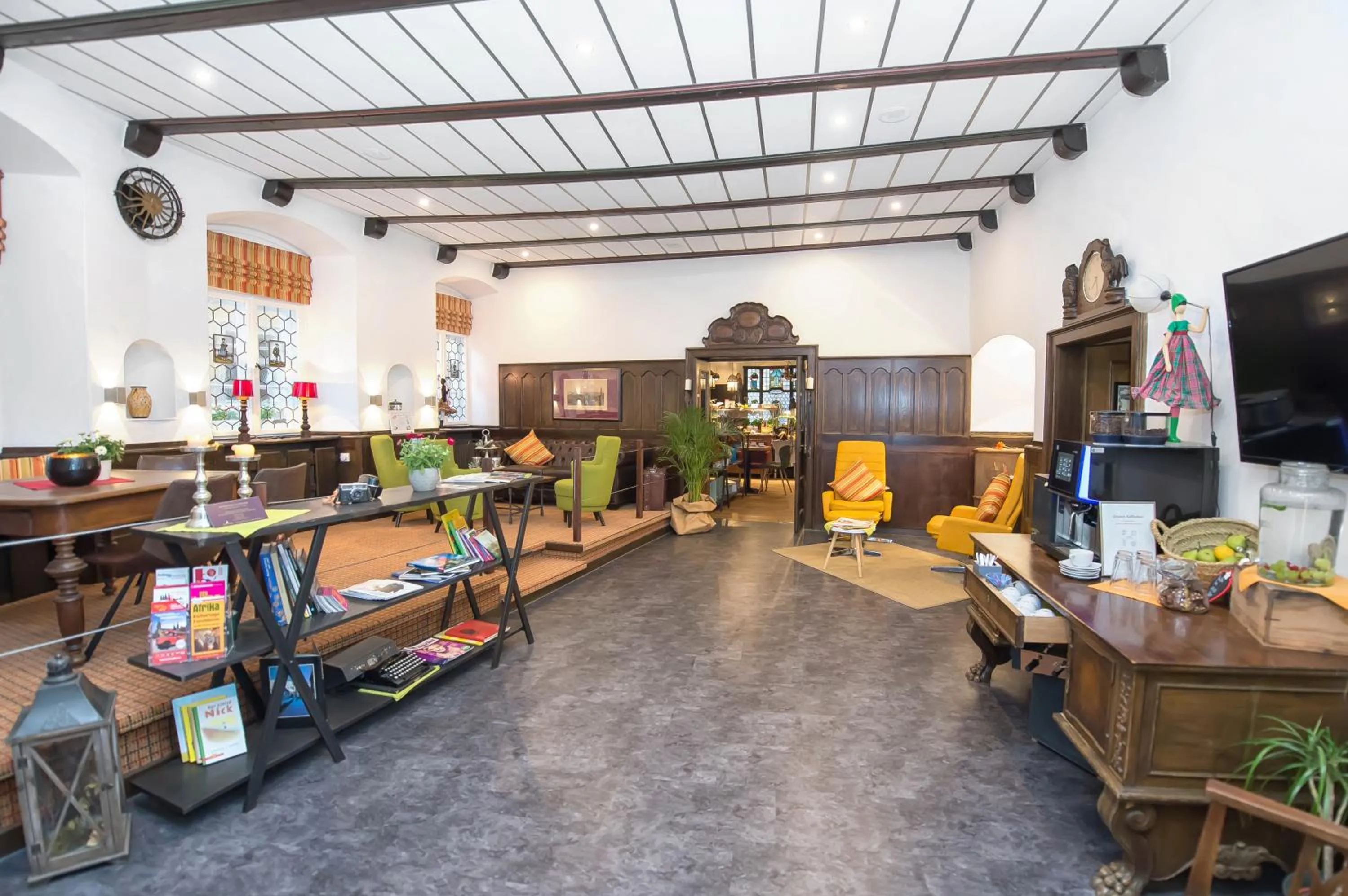 Lobby or reception in Hotel Weierich