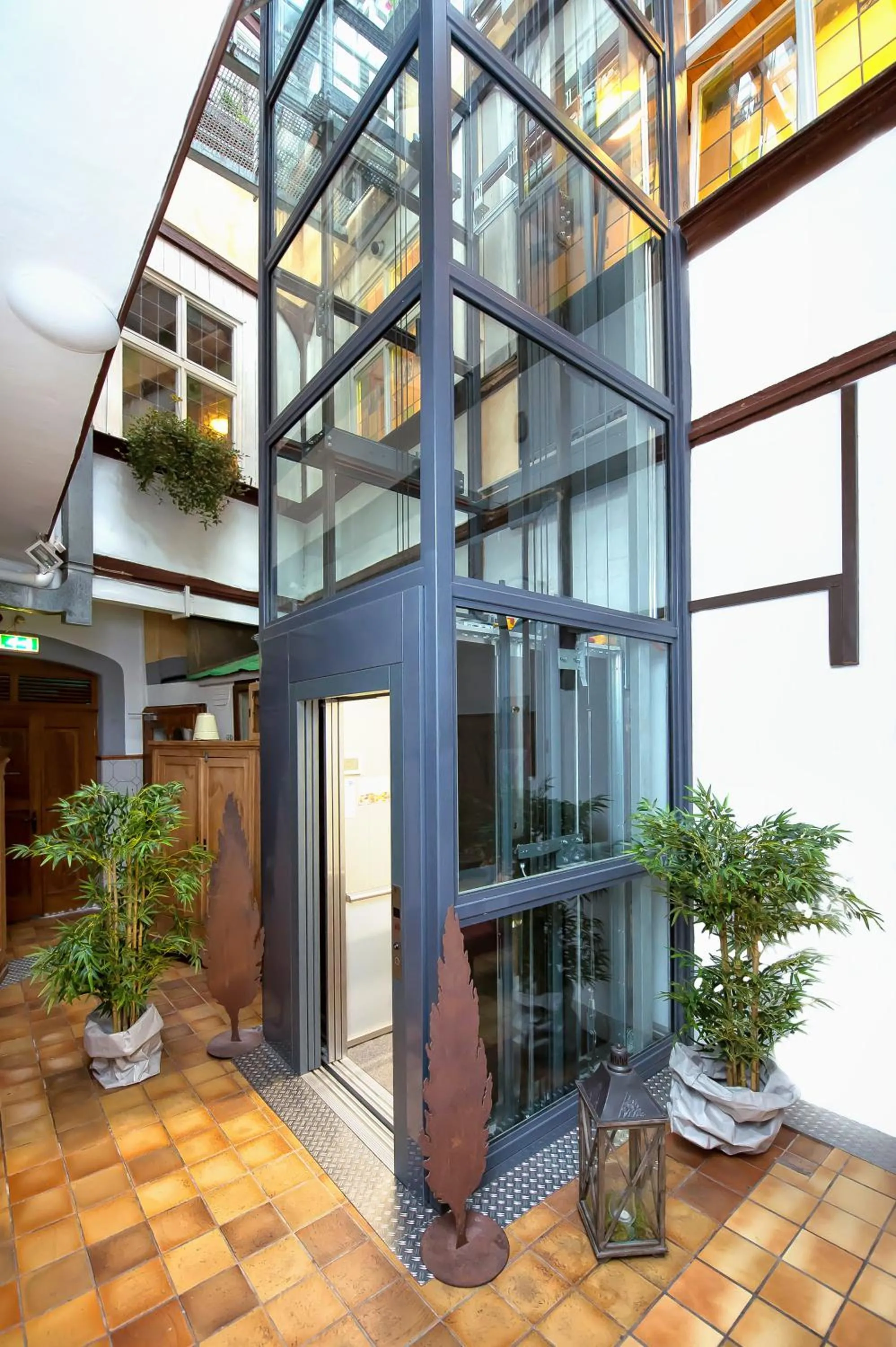 Patio in Hotel Weierich