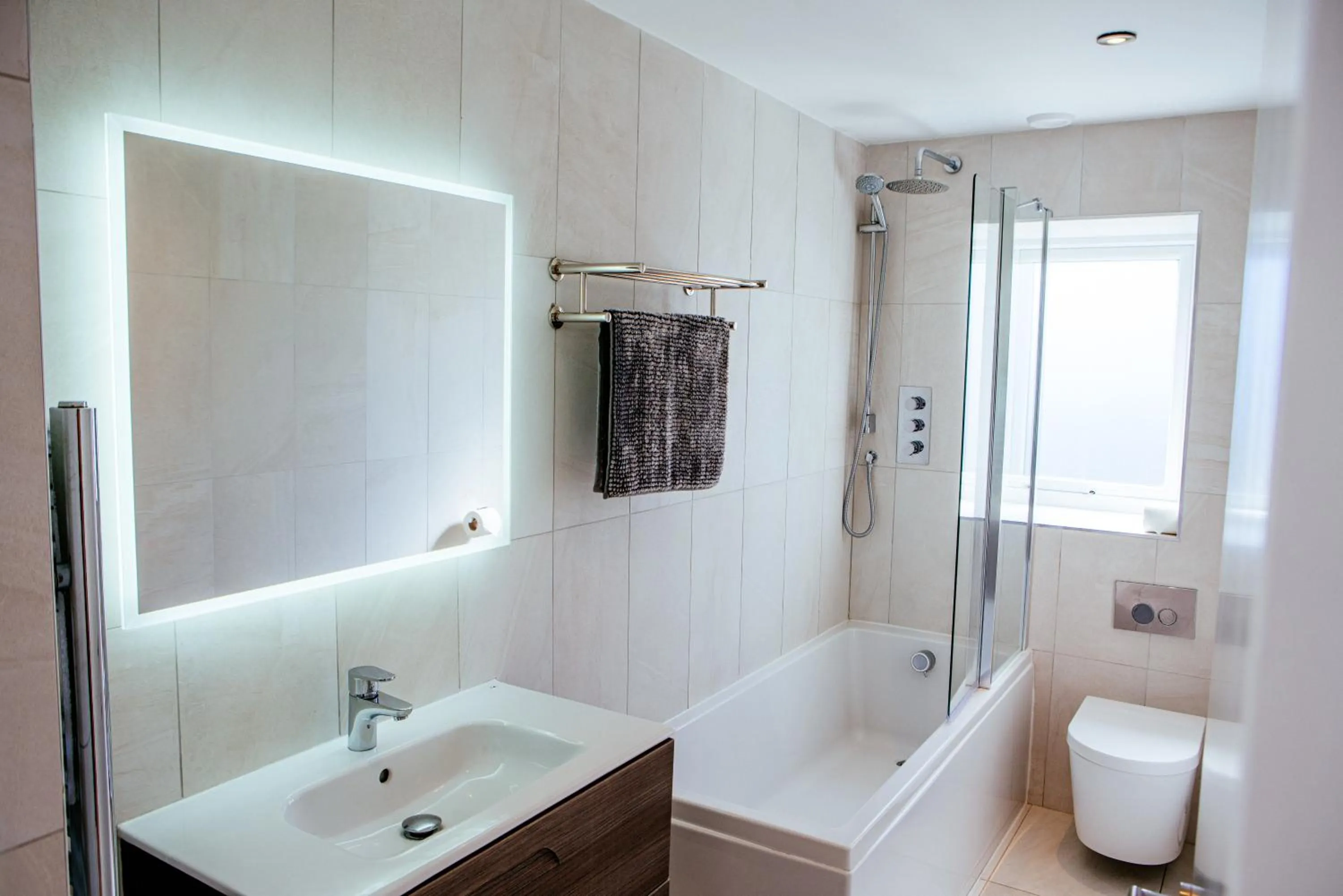 Bathroom in Sennen Cove Cottage