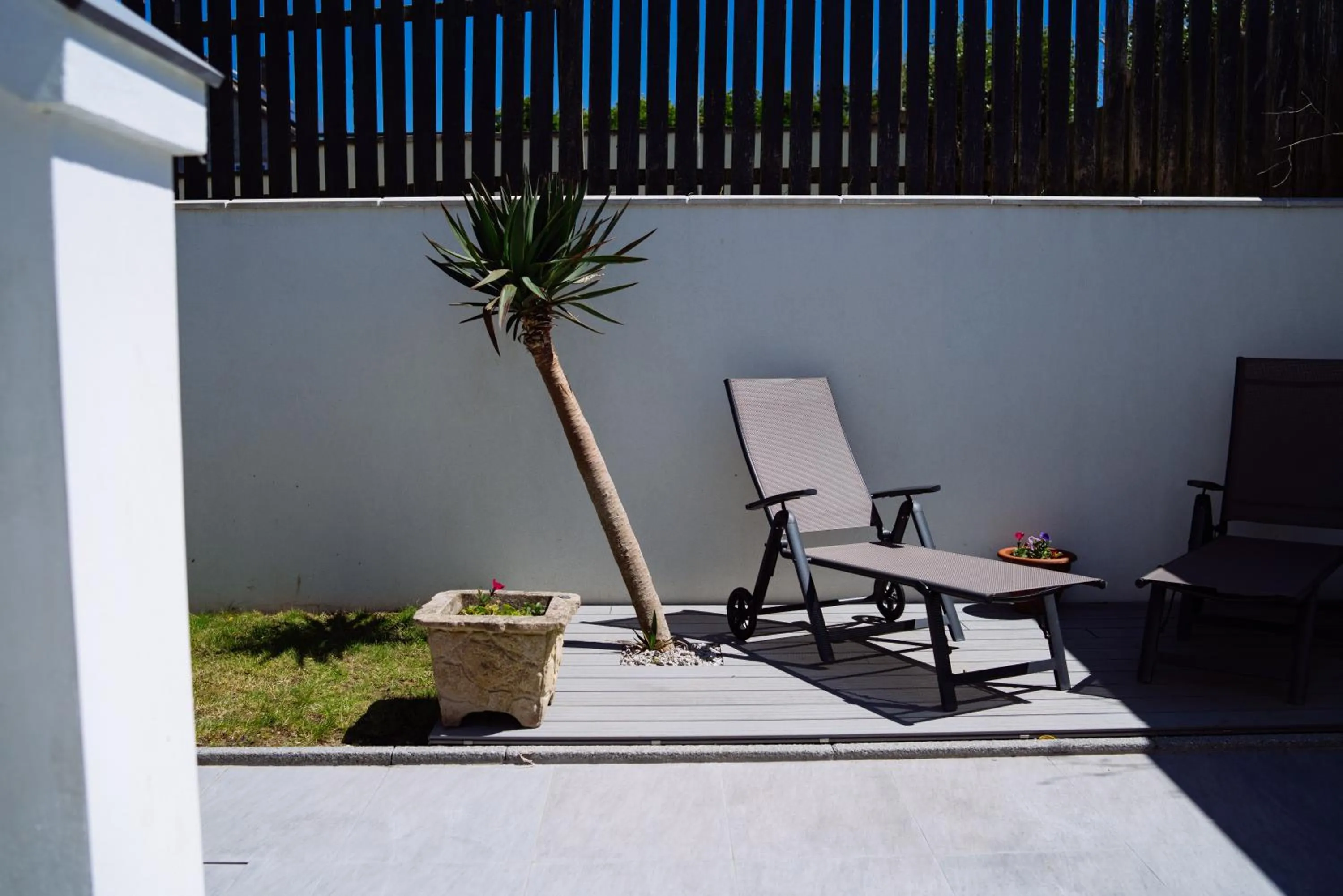 Patio in Sennen Cove Cottage