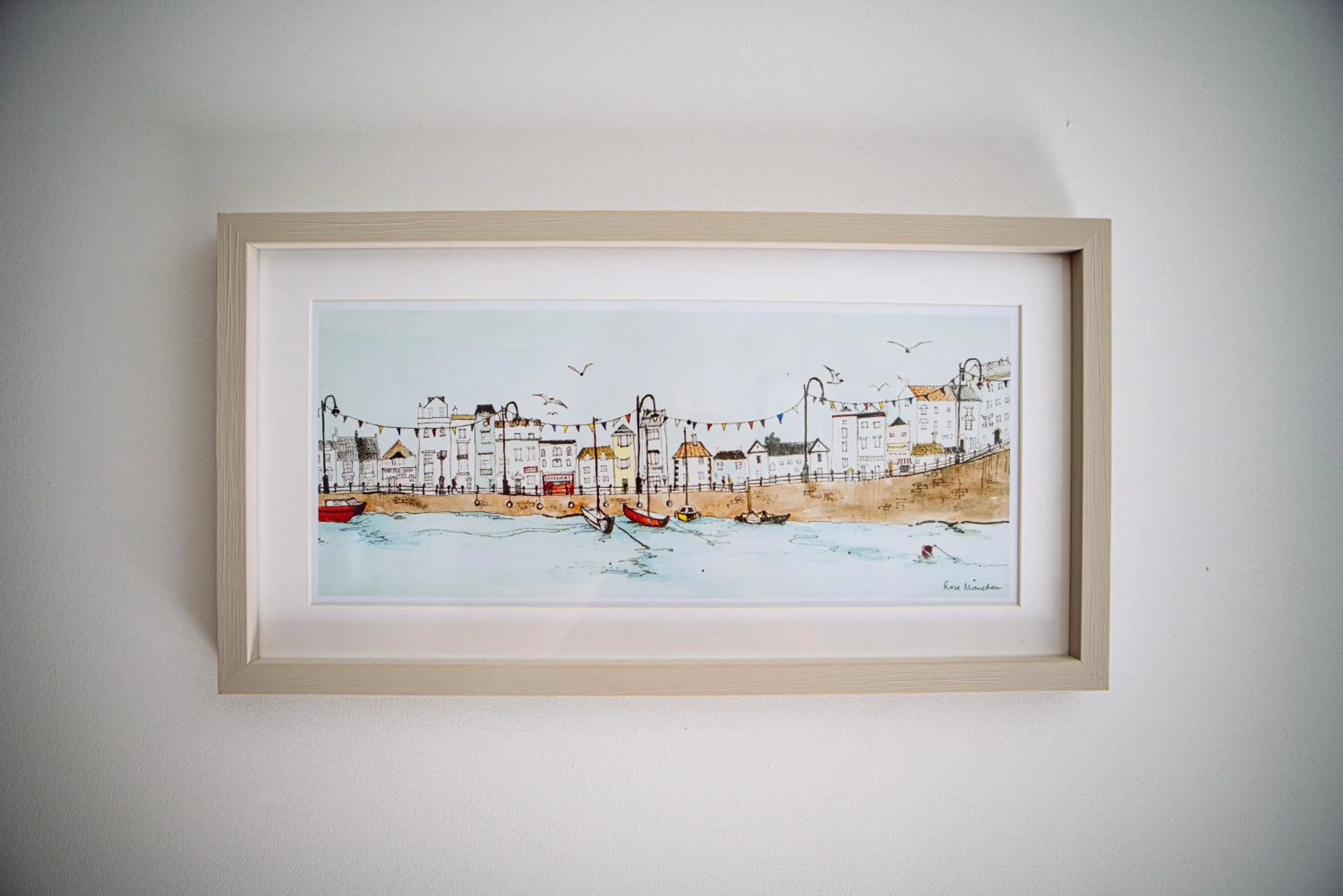 kitchen in Sennen Cove Cottage