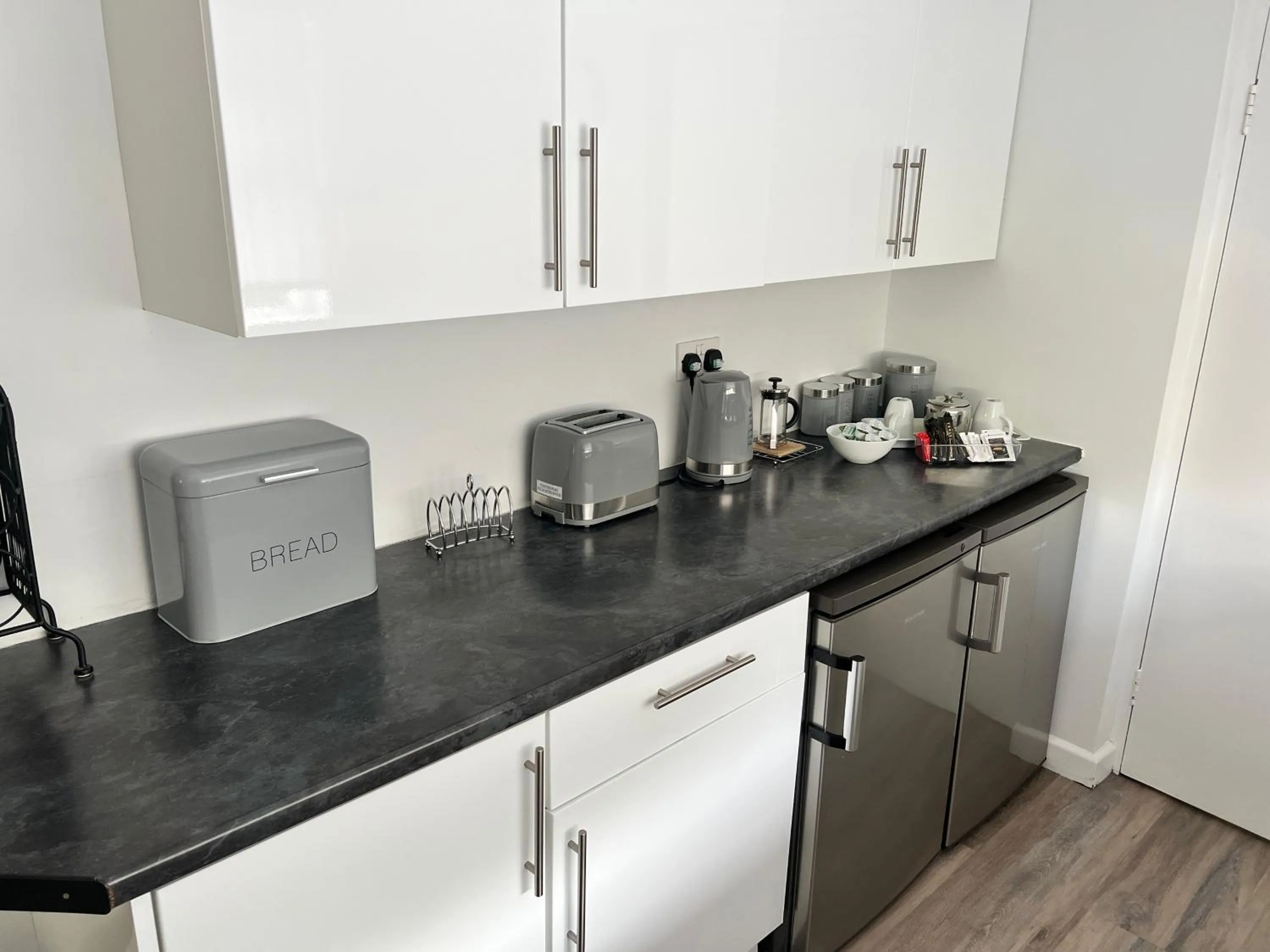 kitchen in Sennen Cove Cottage