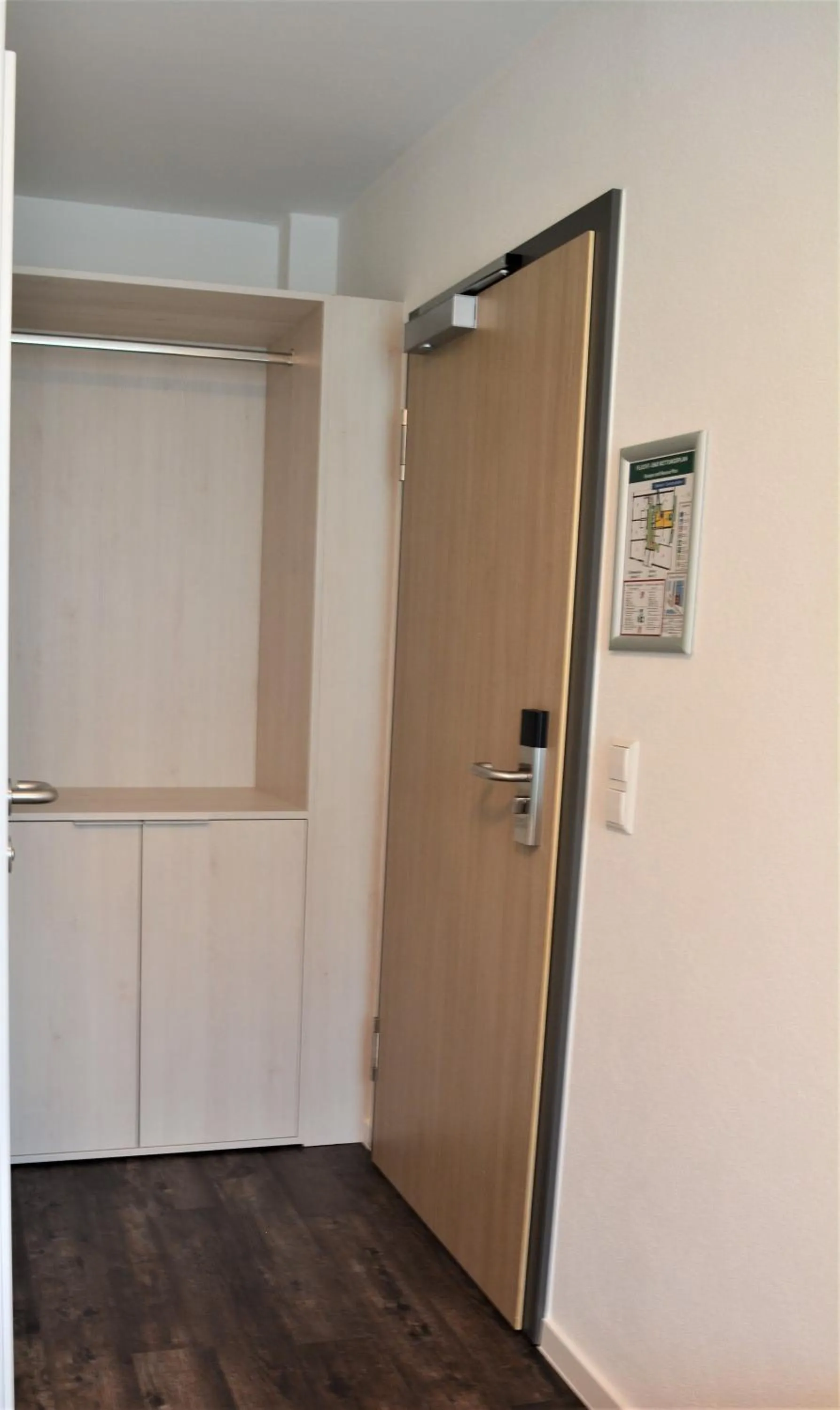 wardrobe in Hotel BaWü