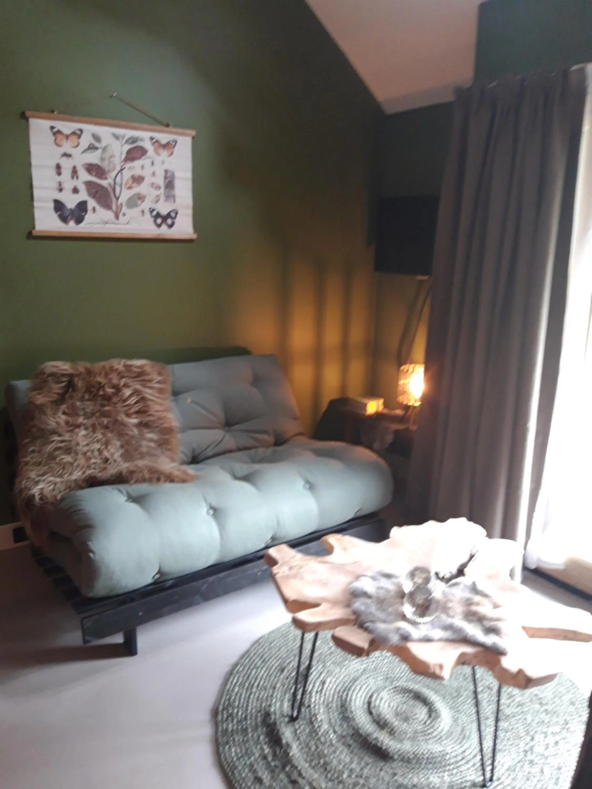 Seating area in 't Buitenverblijf Erve Punte