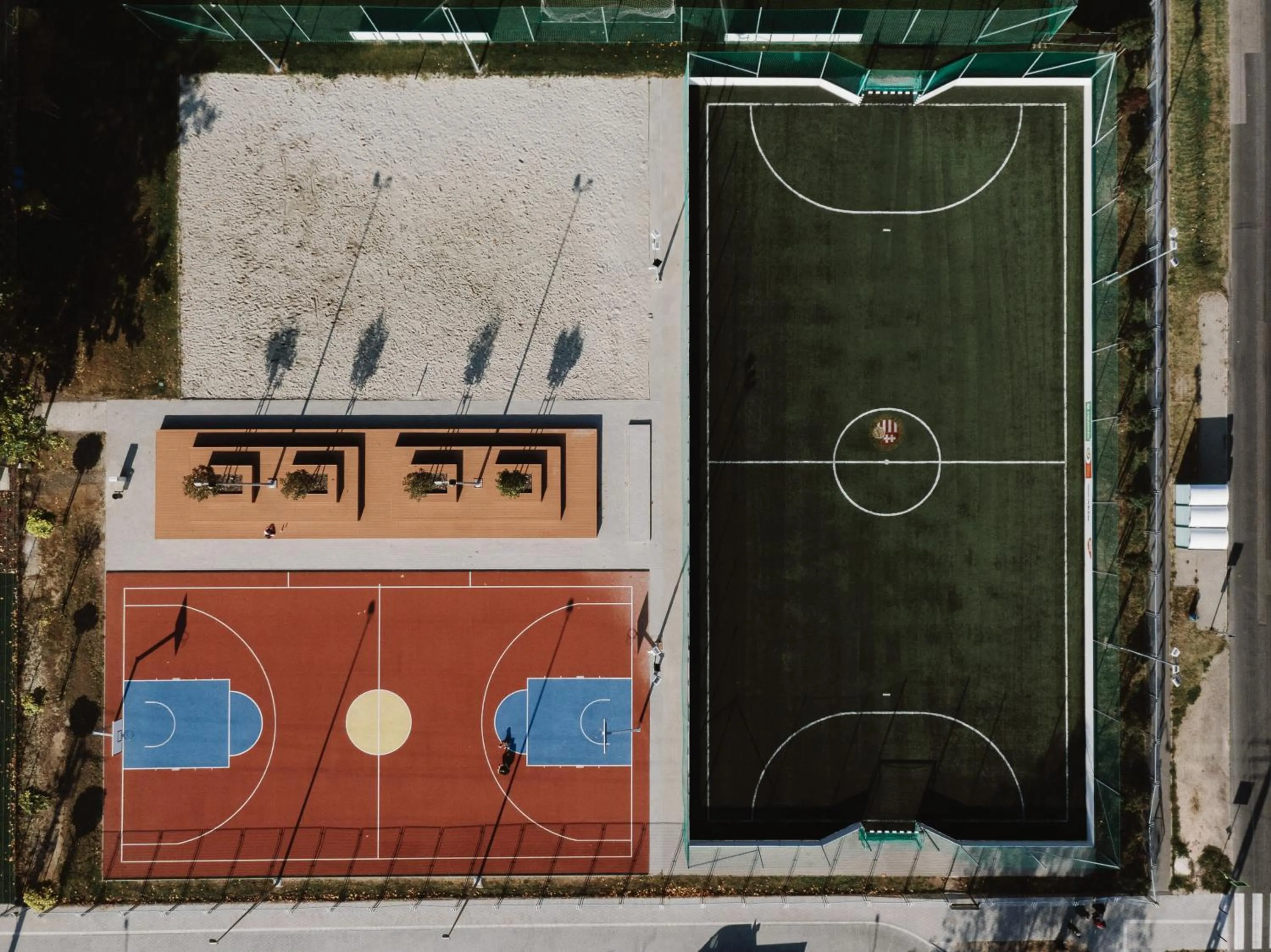 Bird's eye view in A22 Hotel Gyál