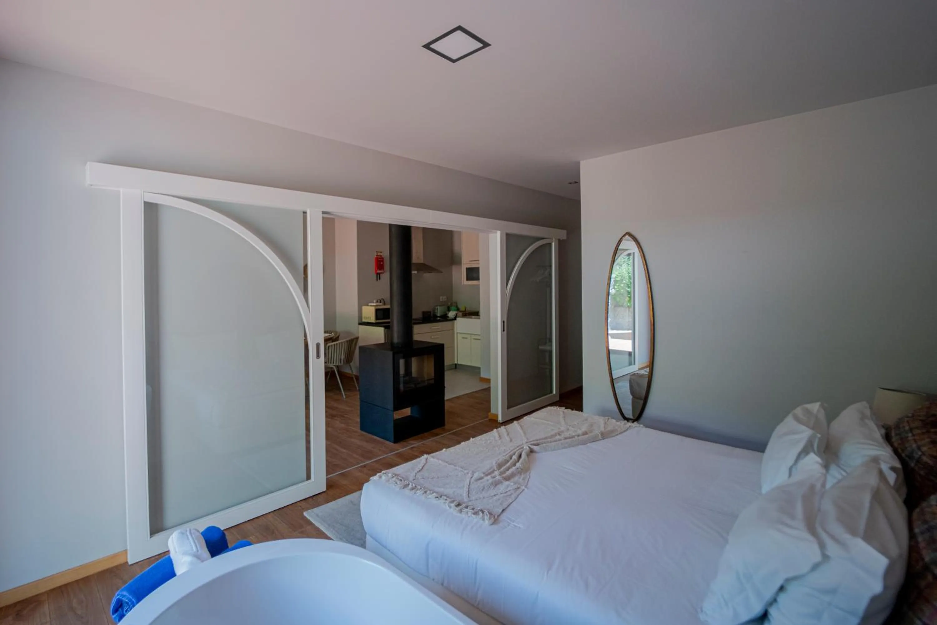 Bedroom, Bed in Peso Village