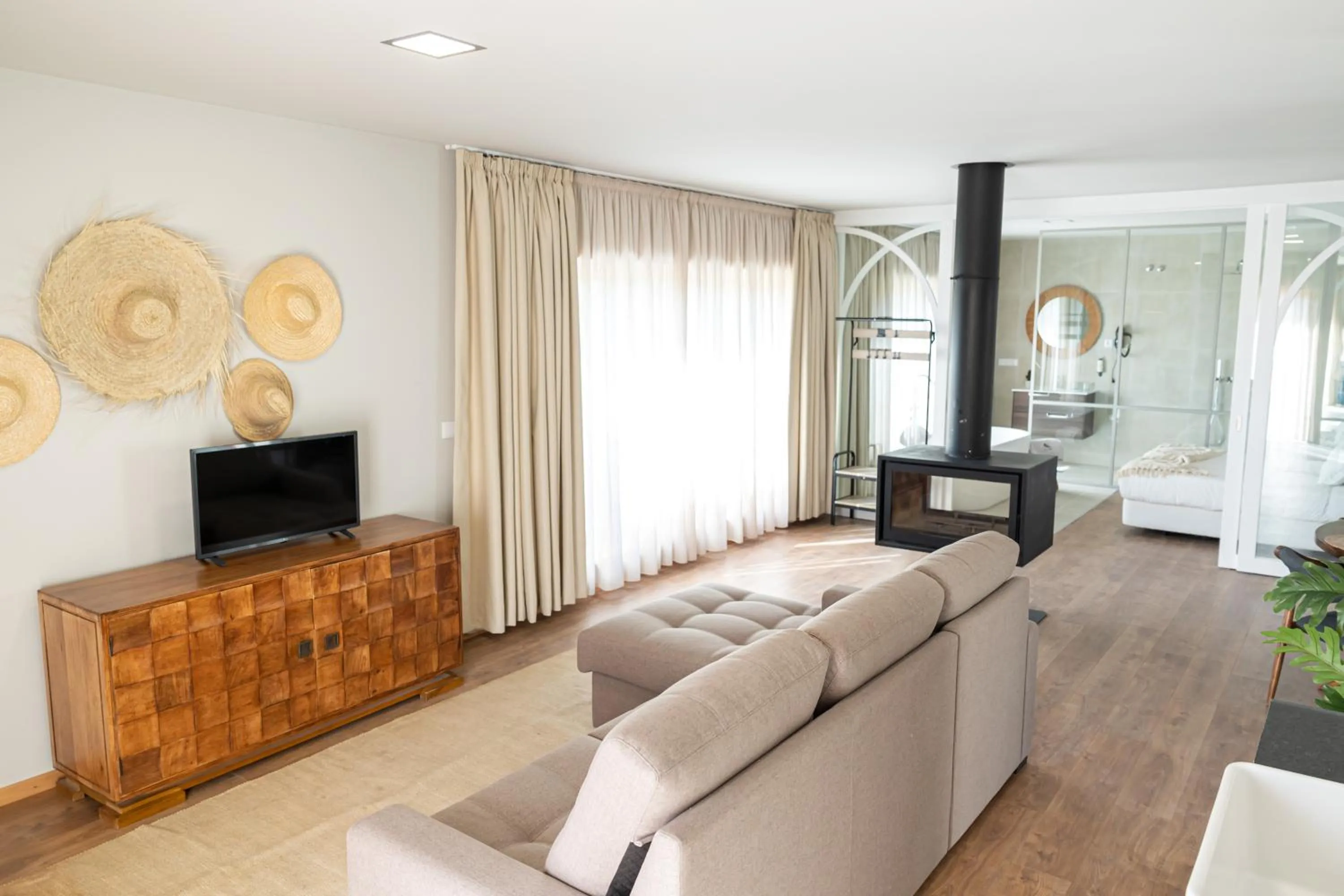 Seating area in Peso Village