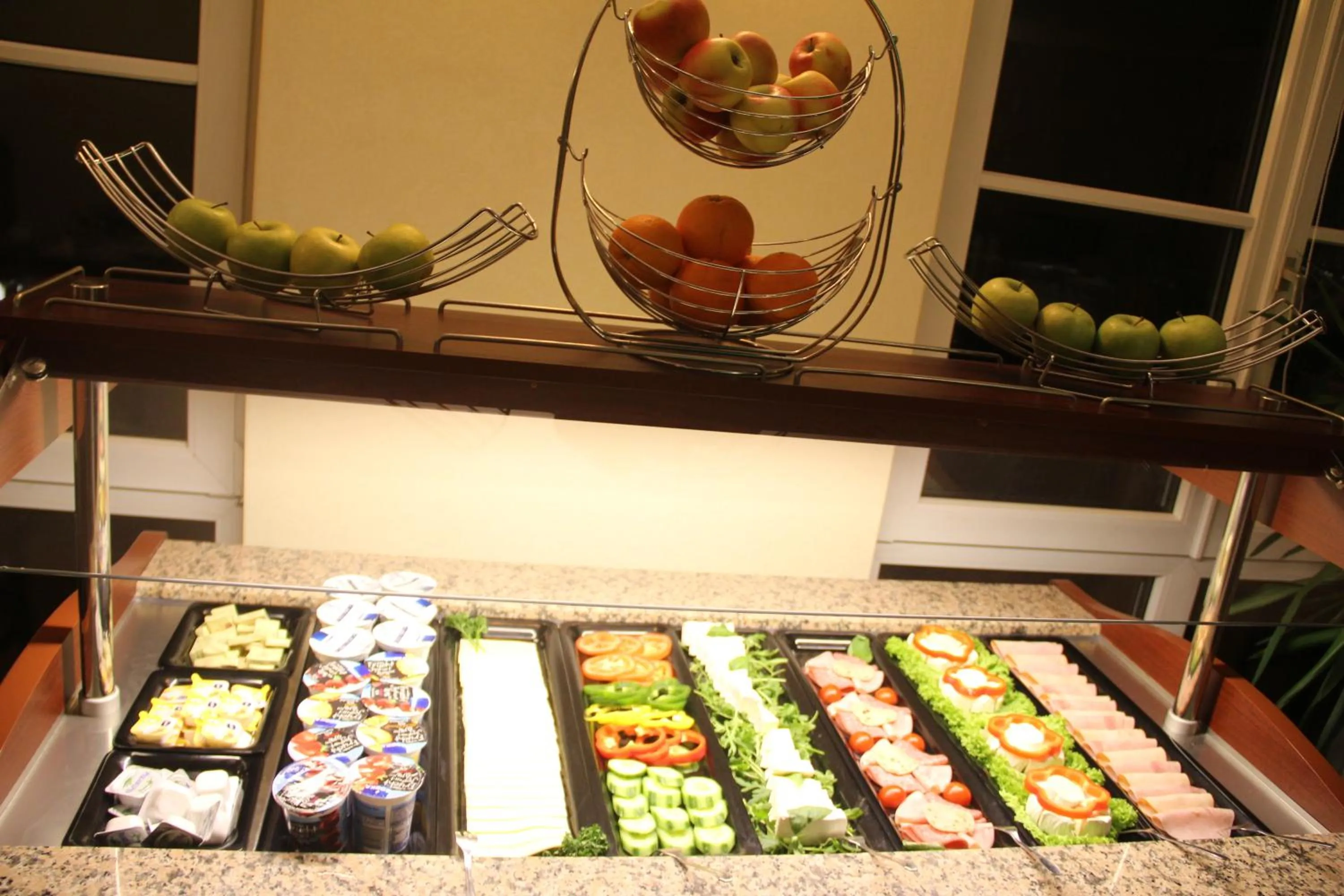 Breakfast in Check Inn Hotel Merseburg