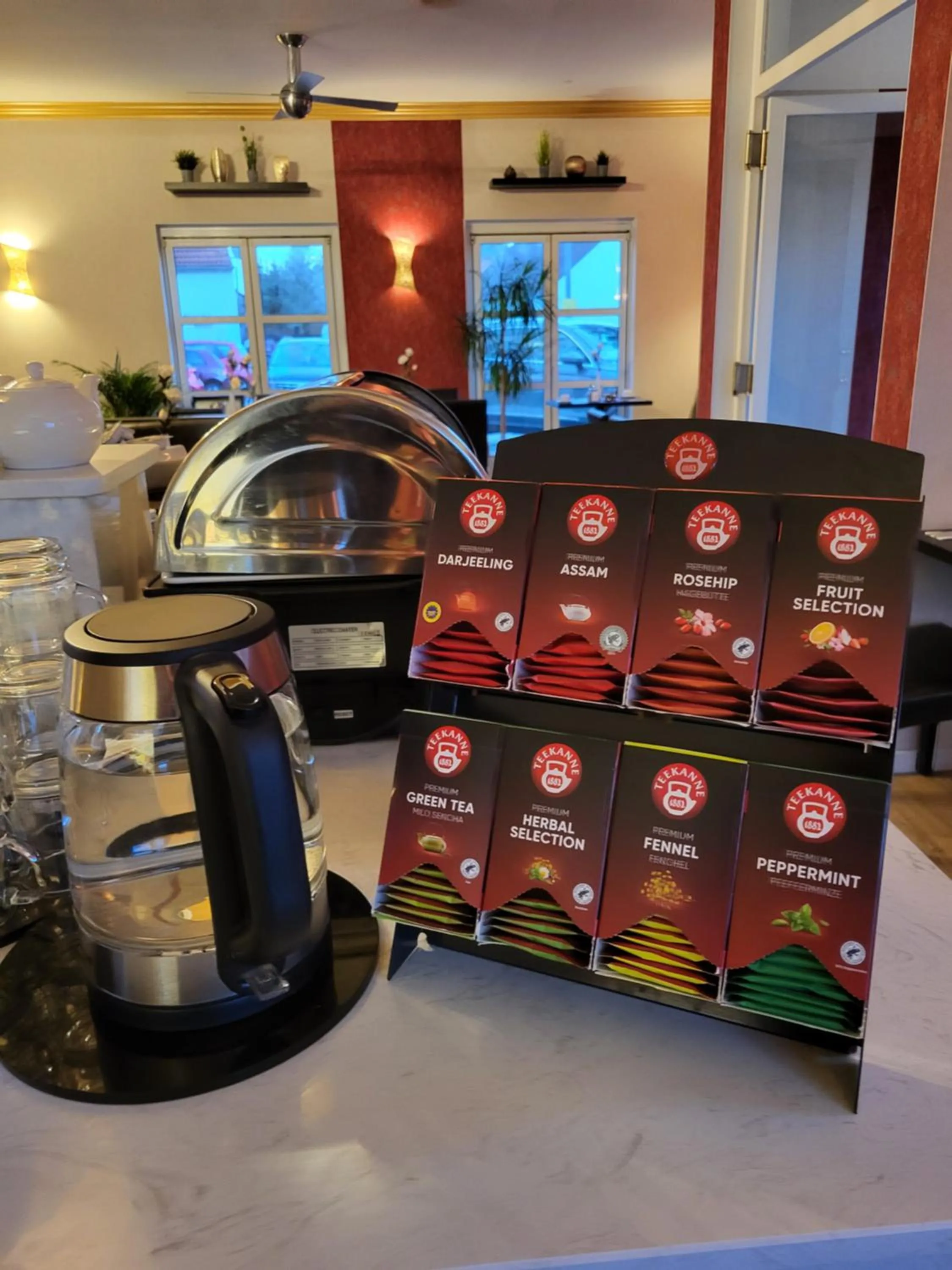 Breakfast in Check Inn Hotel Merseburg