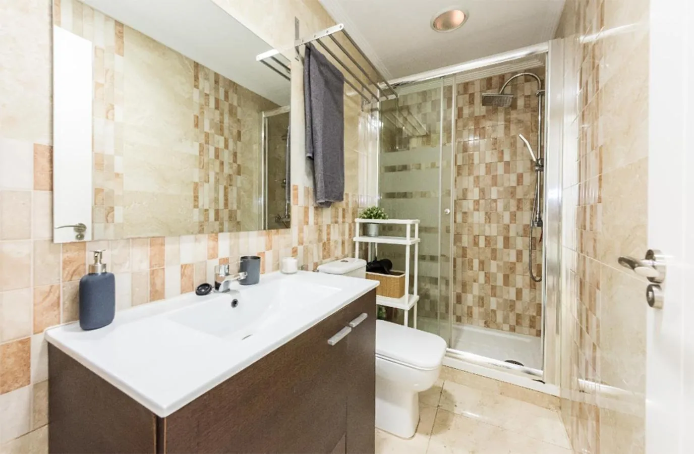 Bathroom in Boutique Apartments in the Heart of Madrid