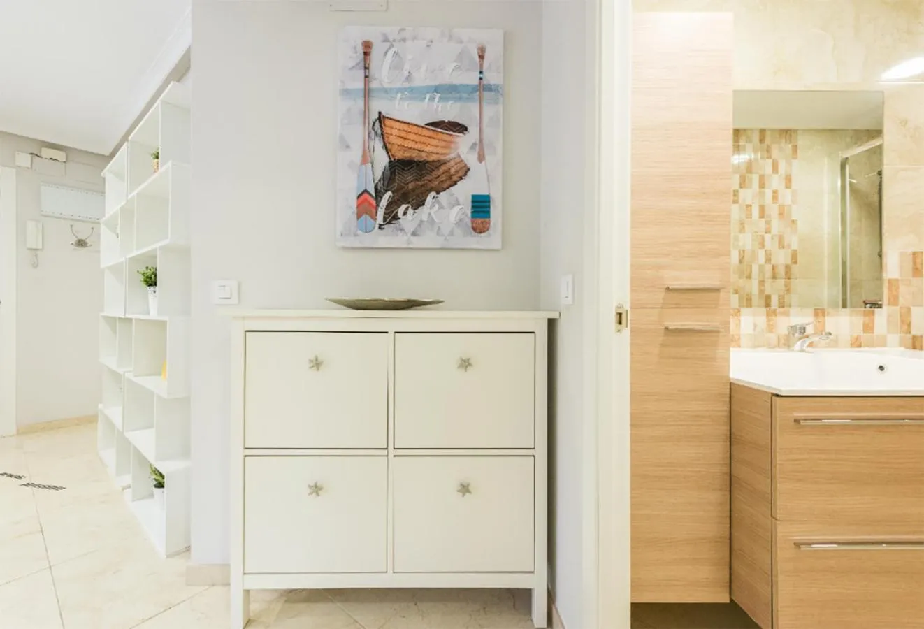 Living room in Boutique Apartments in the Heart of Madrid