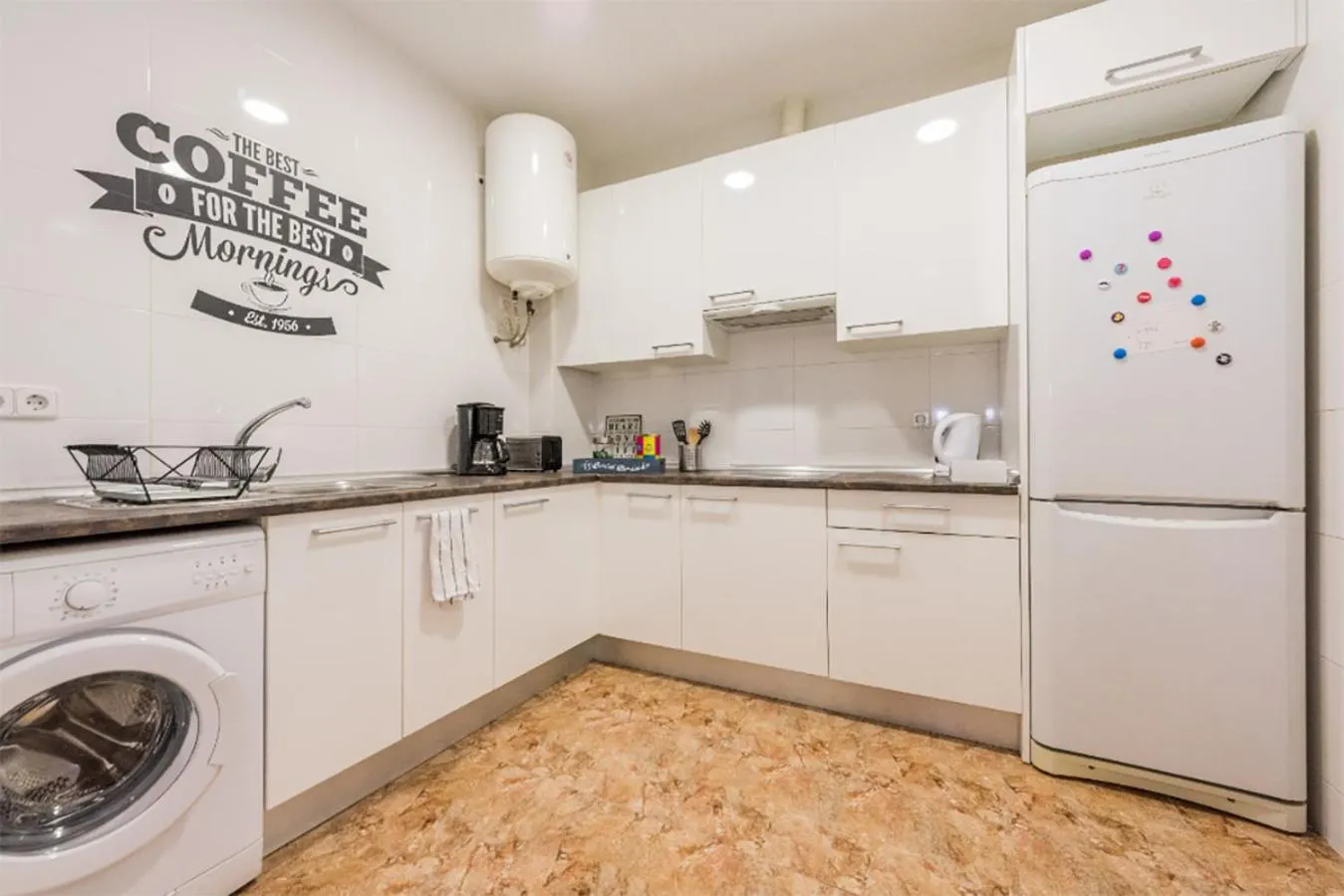 kitchen in Boutique Apartments in the Heart of Madrid