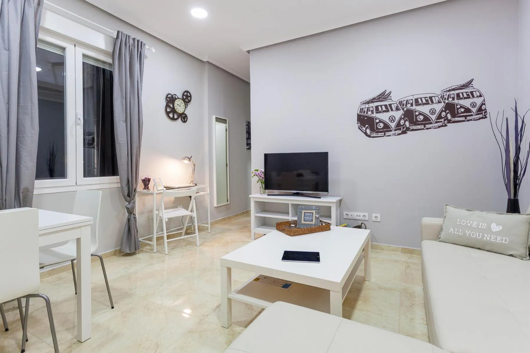 Living room in Boutique Apartments in the Heart of Madrid
