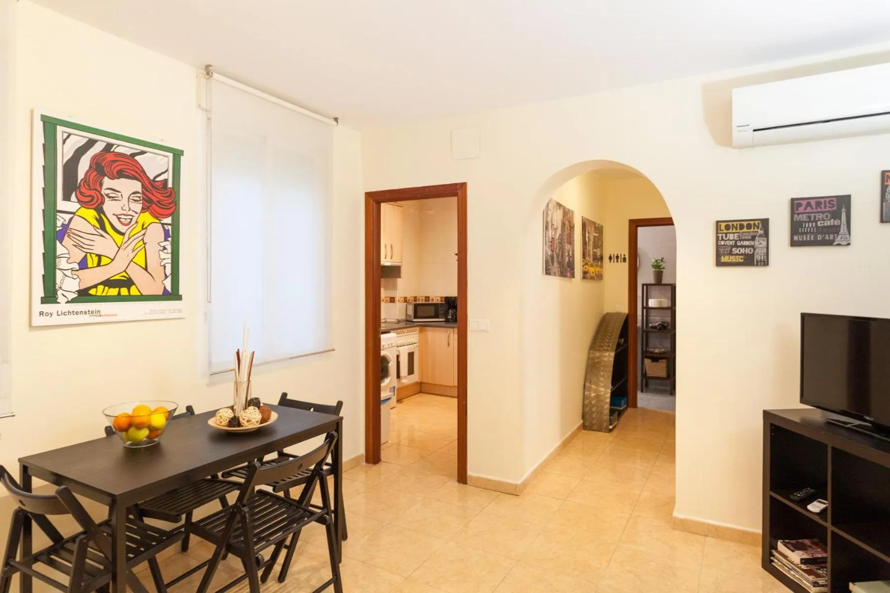 Living room in Boutique Apartments in the Heart of Madrid