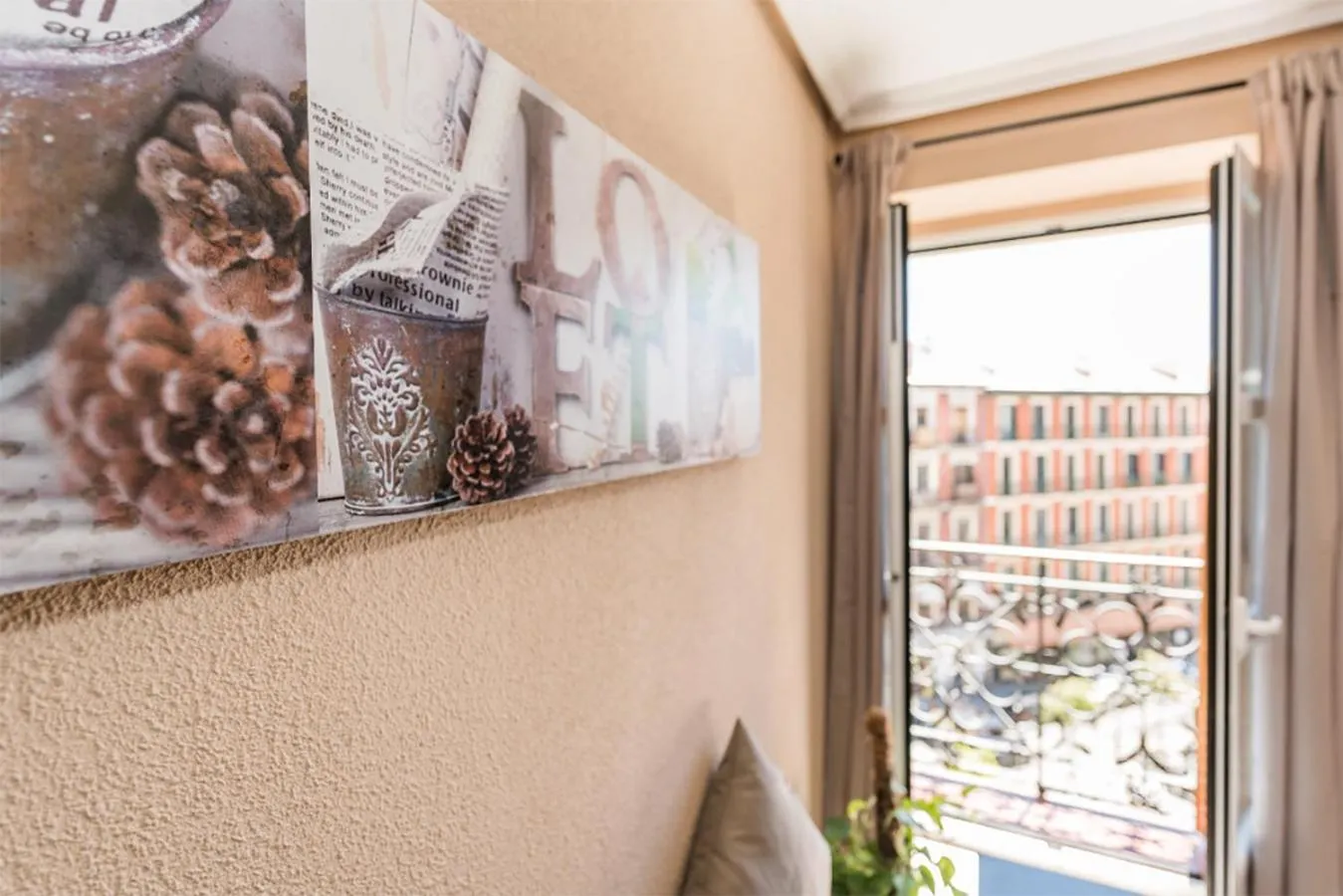 Bedroom in Boutique Apartments in the Heart of Madrid