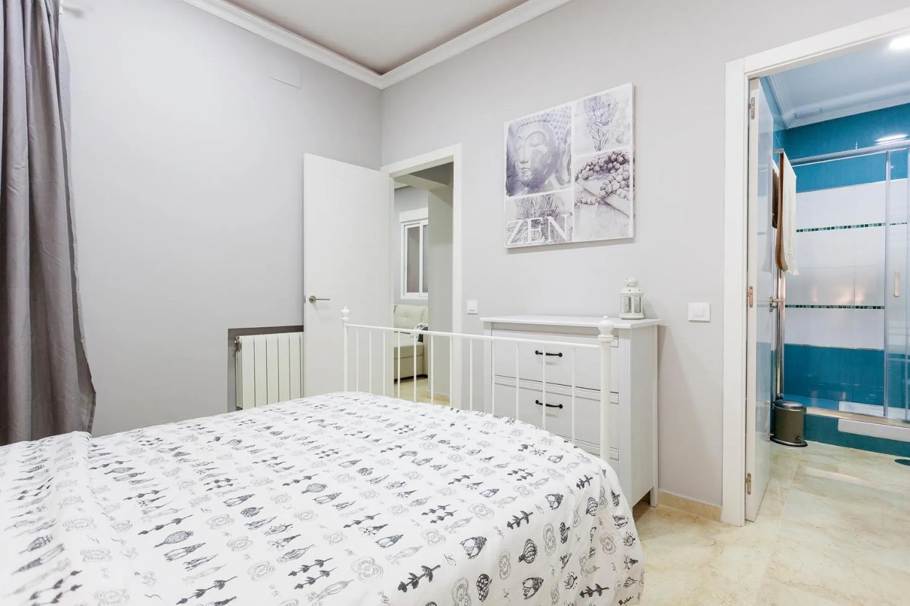 Bedroom, Bed in Boutique Apartments in the Heart of Madrid