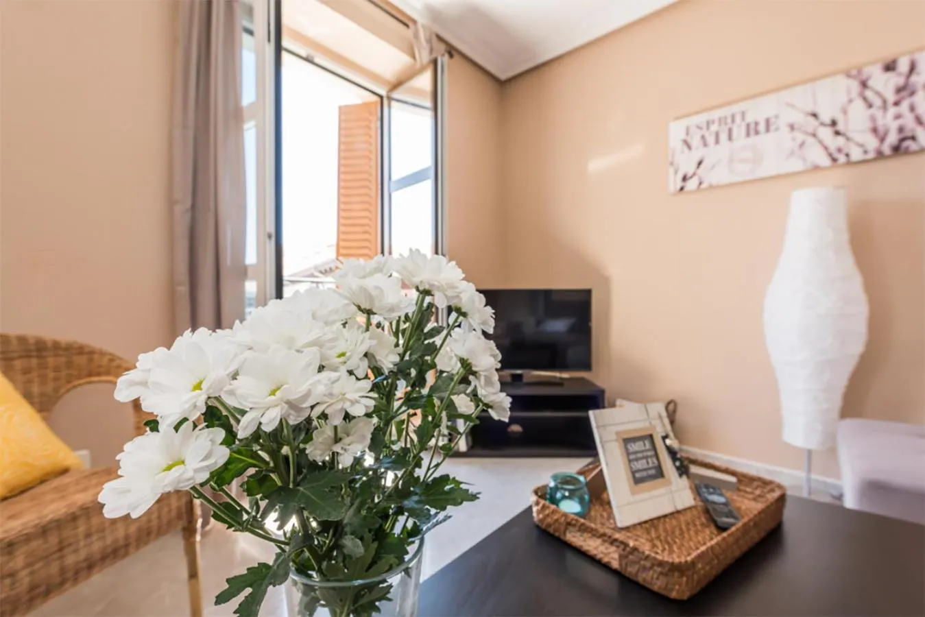 Living room in Boutique Apartments in the Heart of Madrid