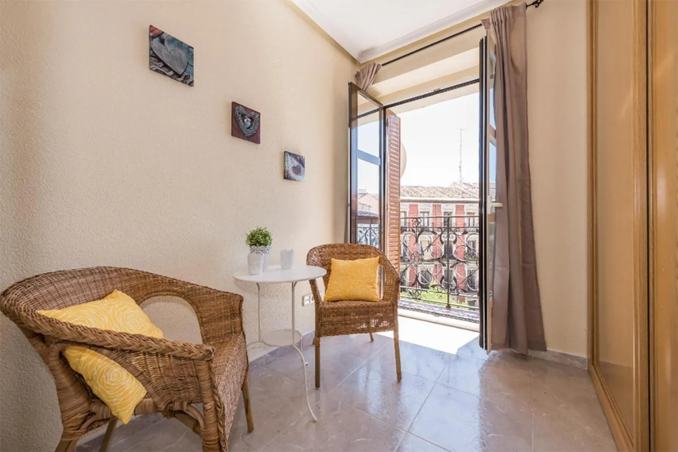 Bedroom in Boutique Apartments in the Heart of Madrid