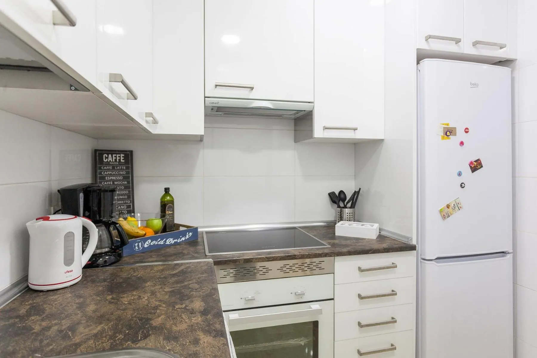 kitchen in Boutique Apartments in the Heart of Madrid