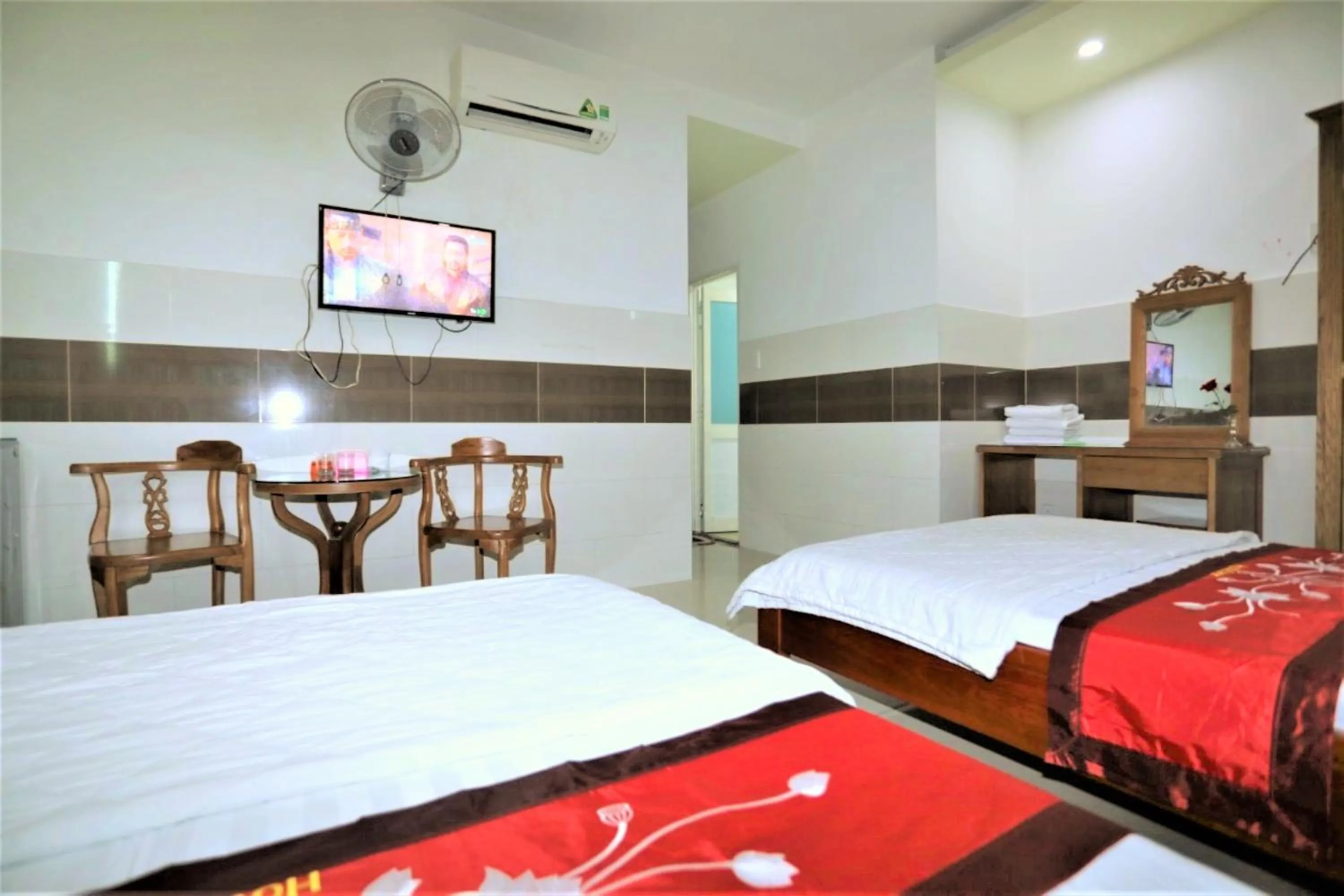 Bed in Dai An Go Vap Hotel