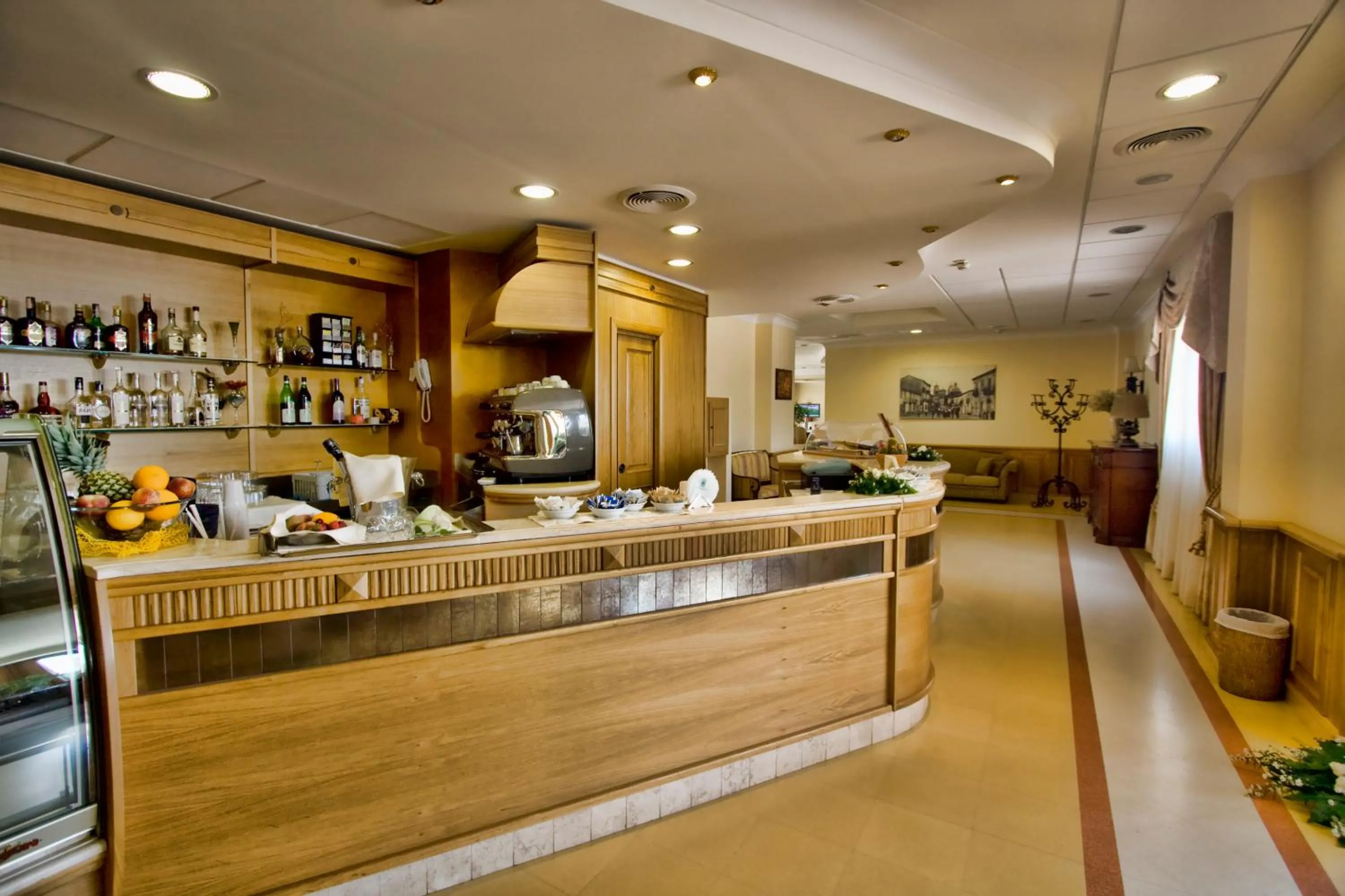 Lounge or bar in Uliveto Principessa Resort