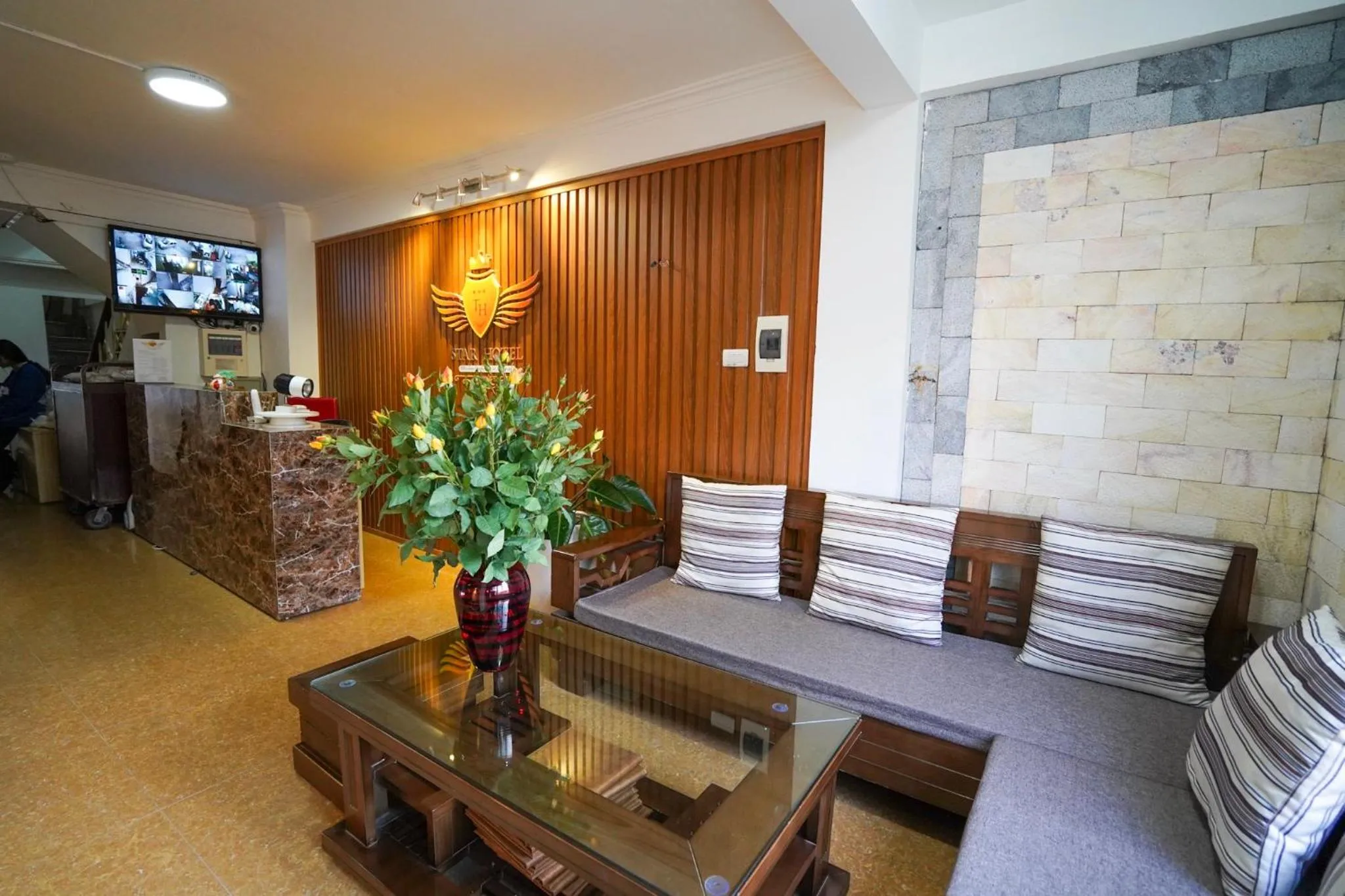 Living room in Hanoi Star Hotel