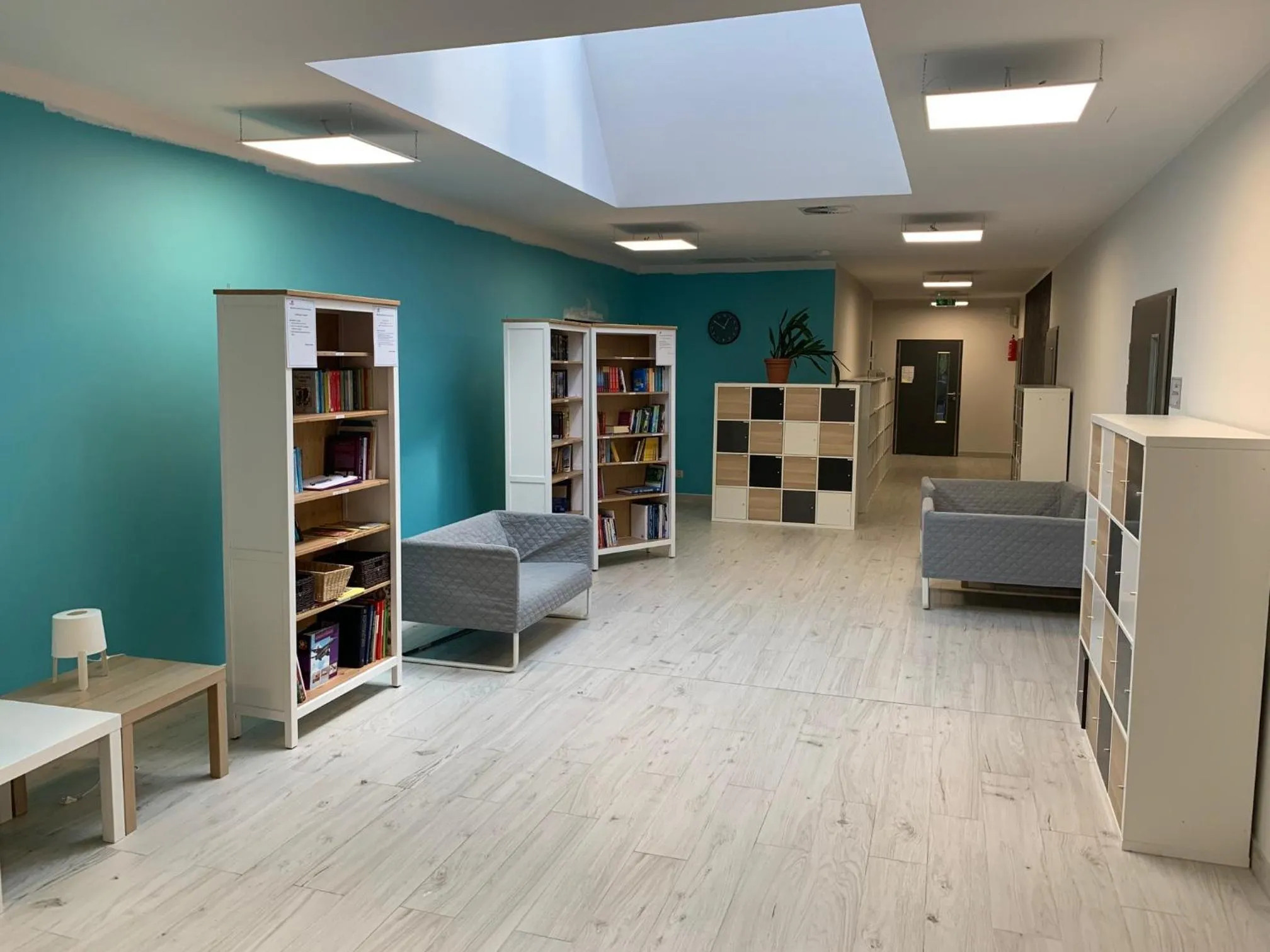 Lobby or reception in Hostel Montessori