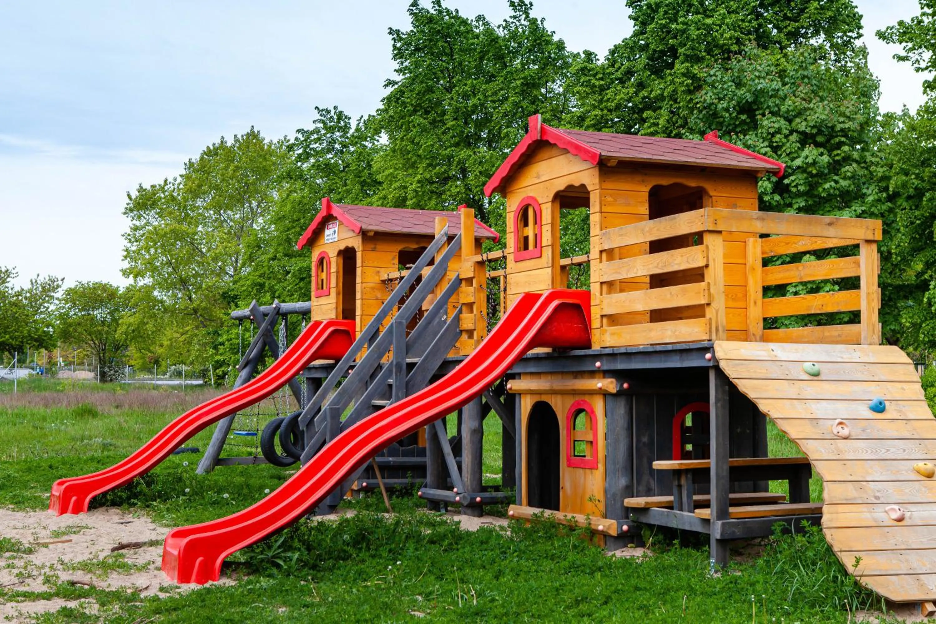 Children play ground in Hostel Montessori