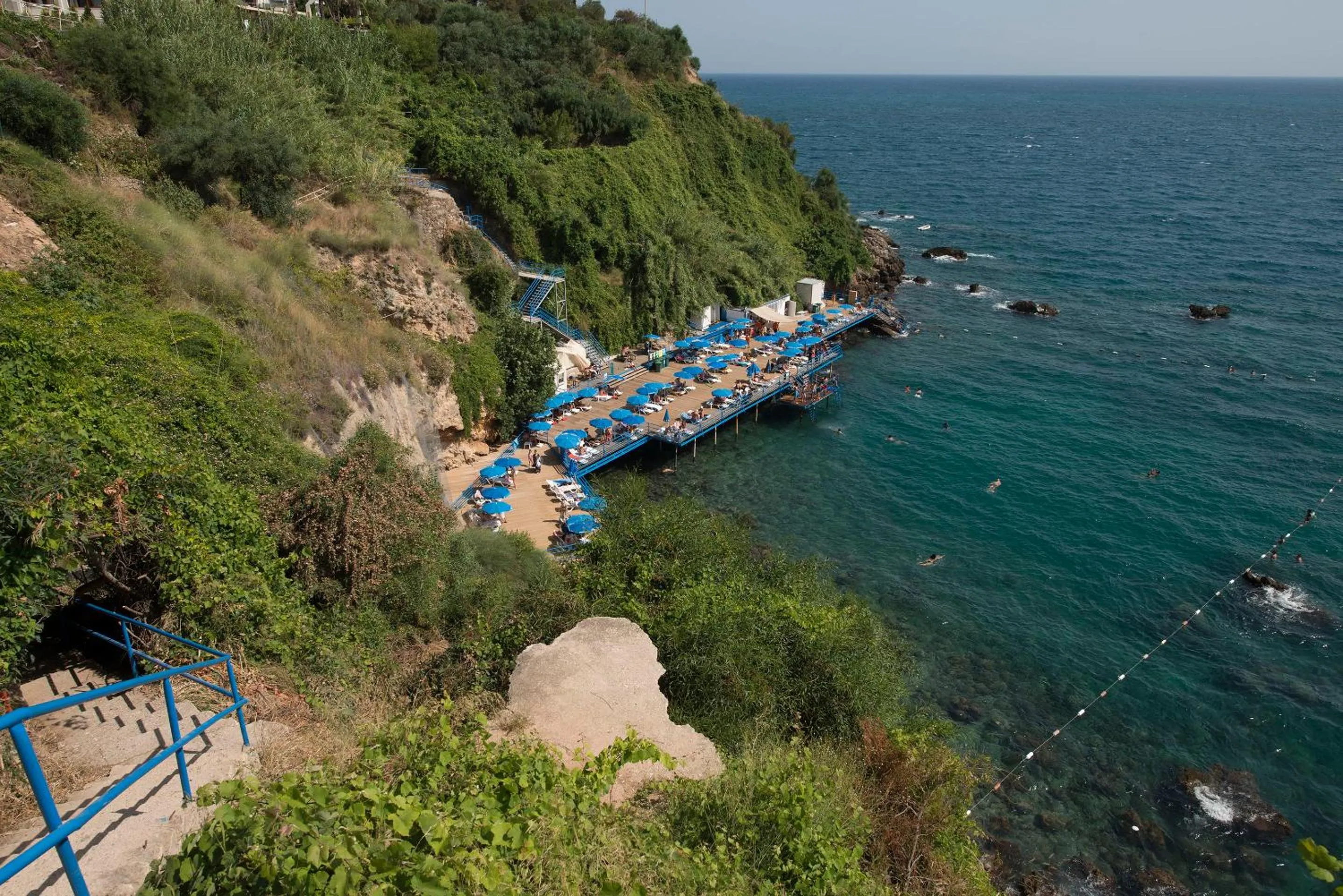 Bird's eye view in Pure Blanche Hotel