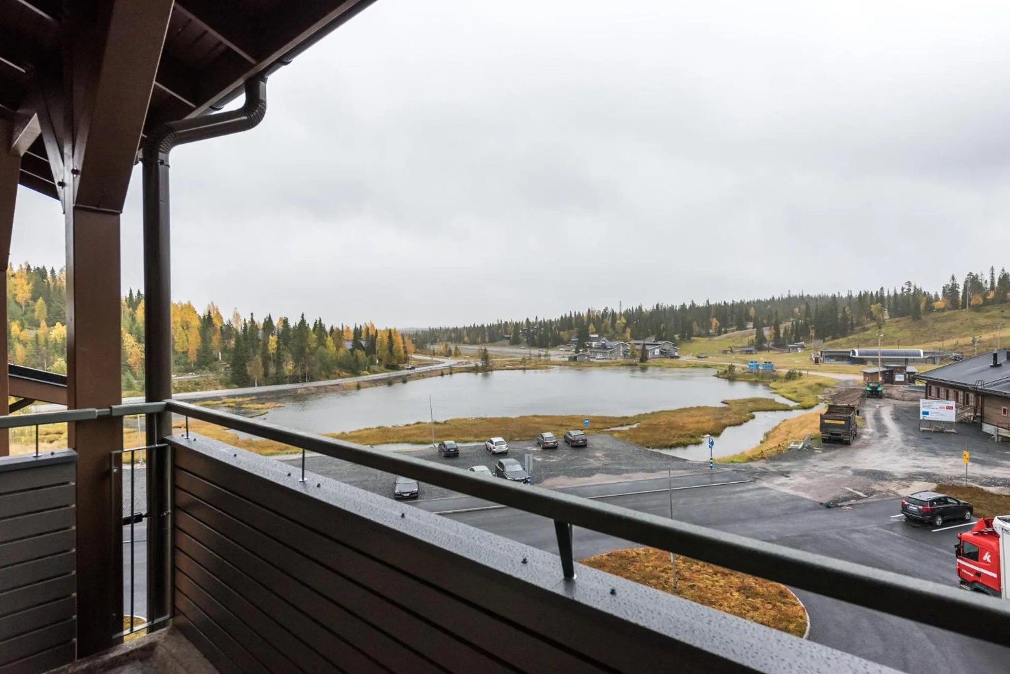 Balcony/Terrace in Ski-Inn RukaValley