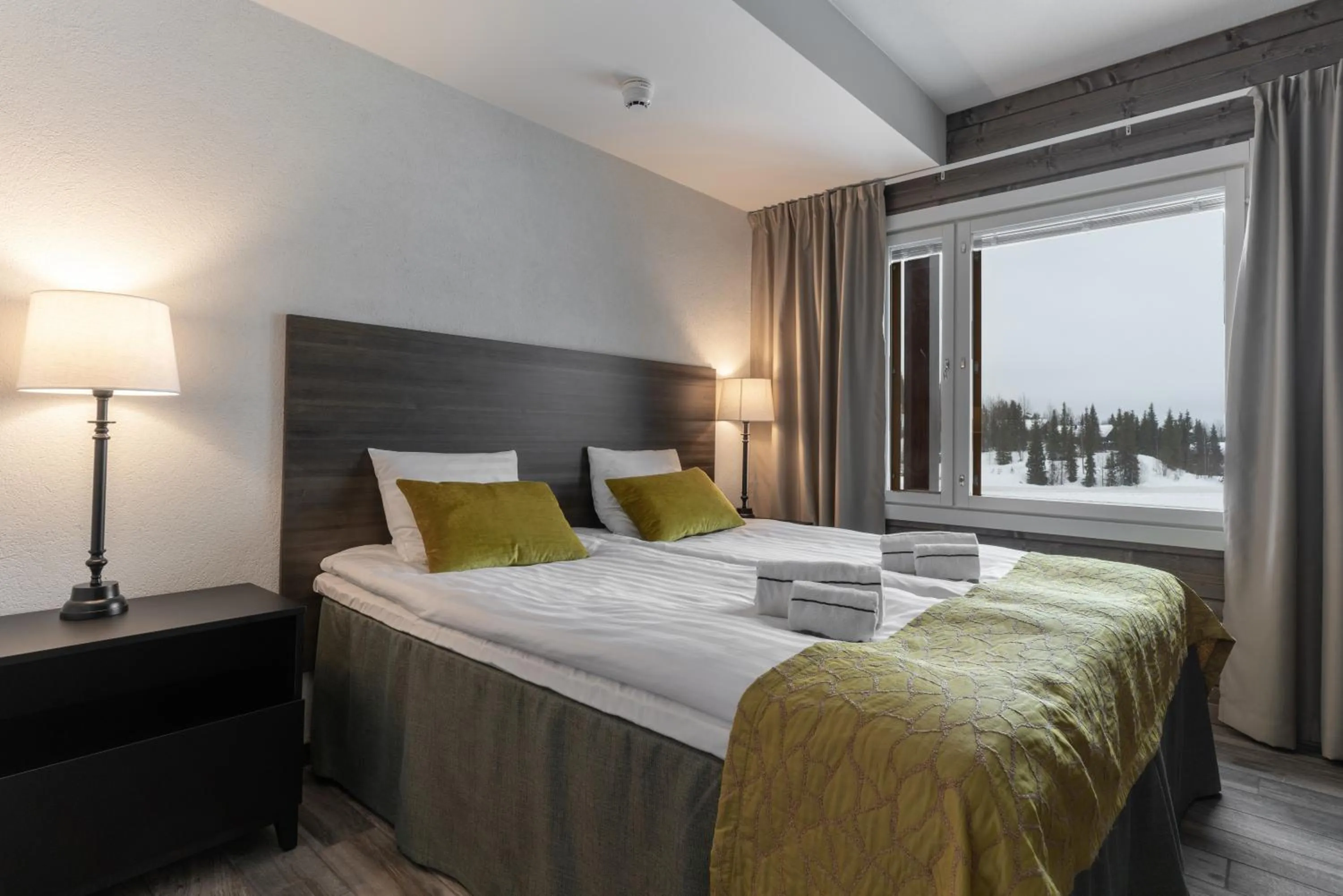 Bedroom, Bed in Ski-Inn RukaValley