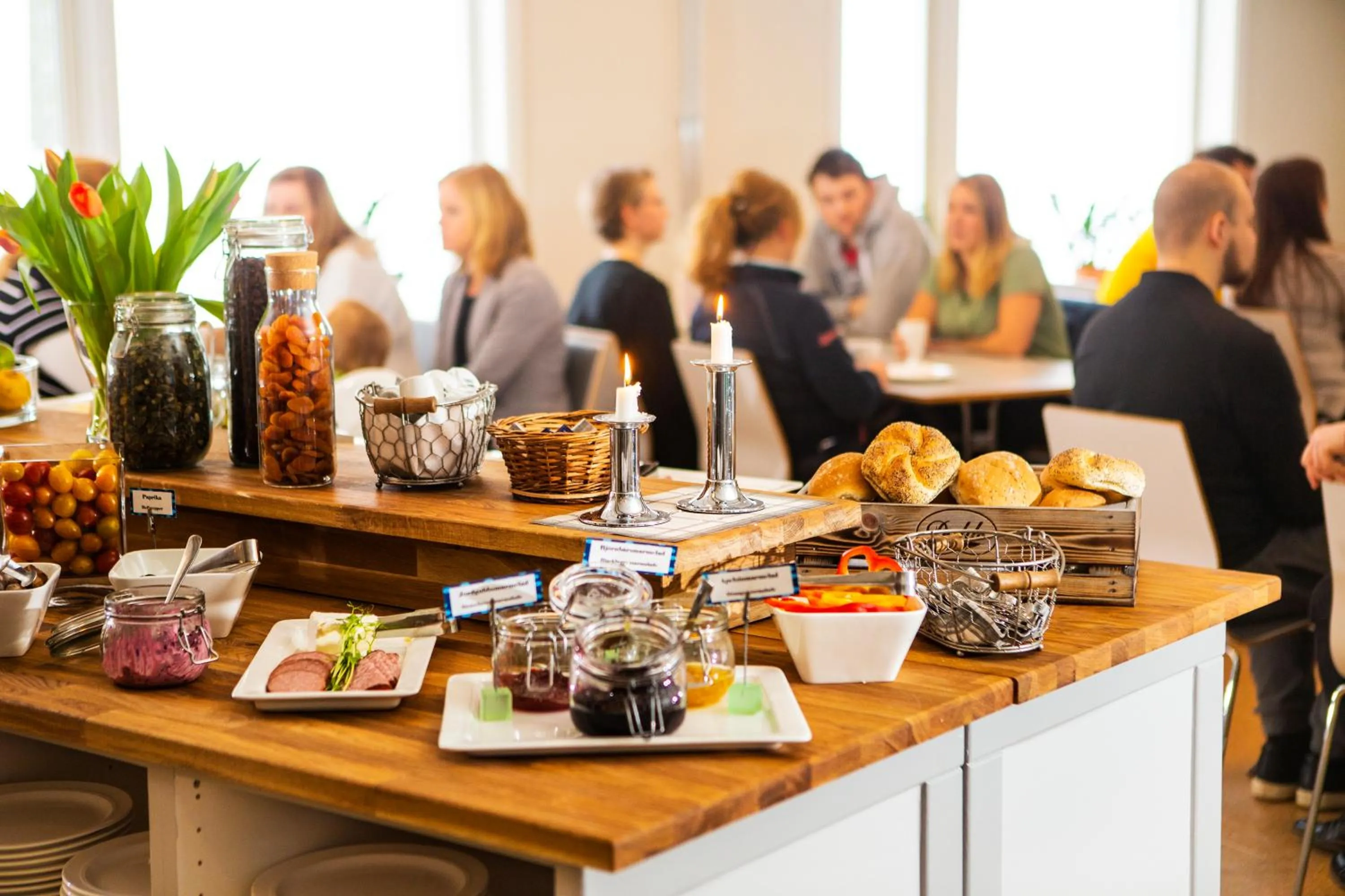 Breakfast in Lisebergsbyns B&B