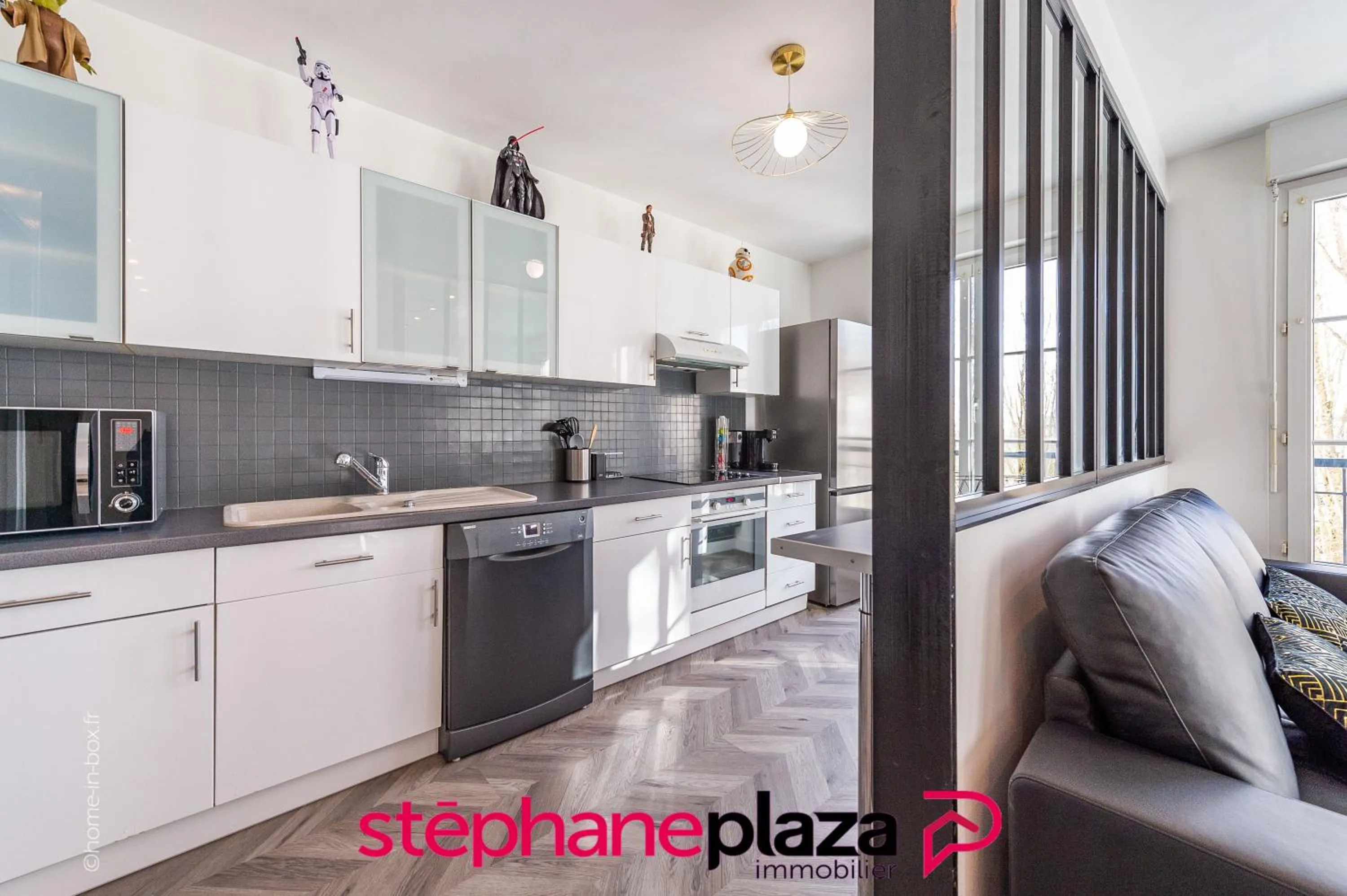 Kitchen or kitchenette in Plaza Star Wars Appartement