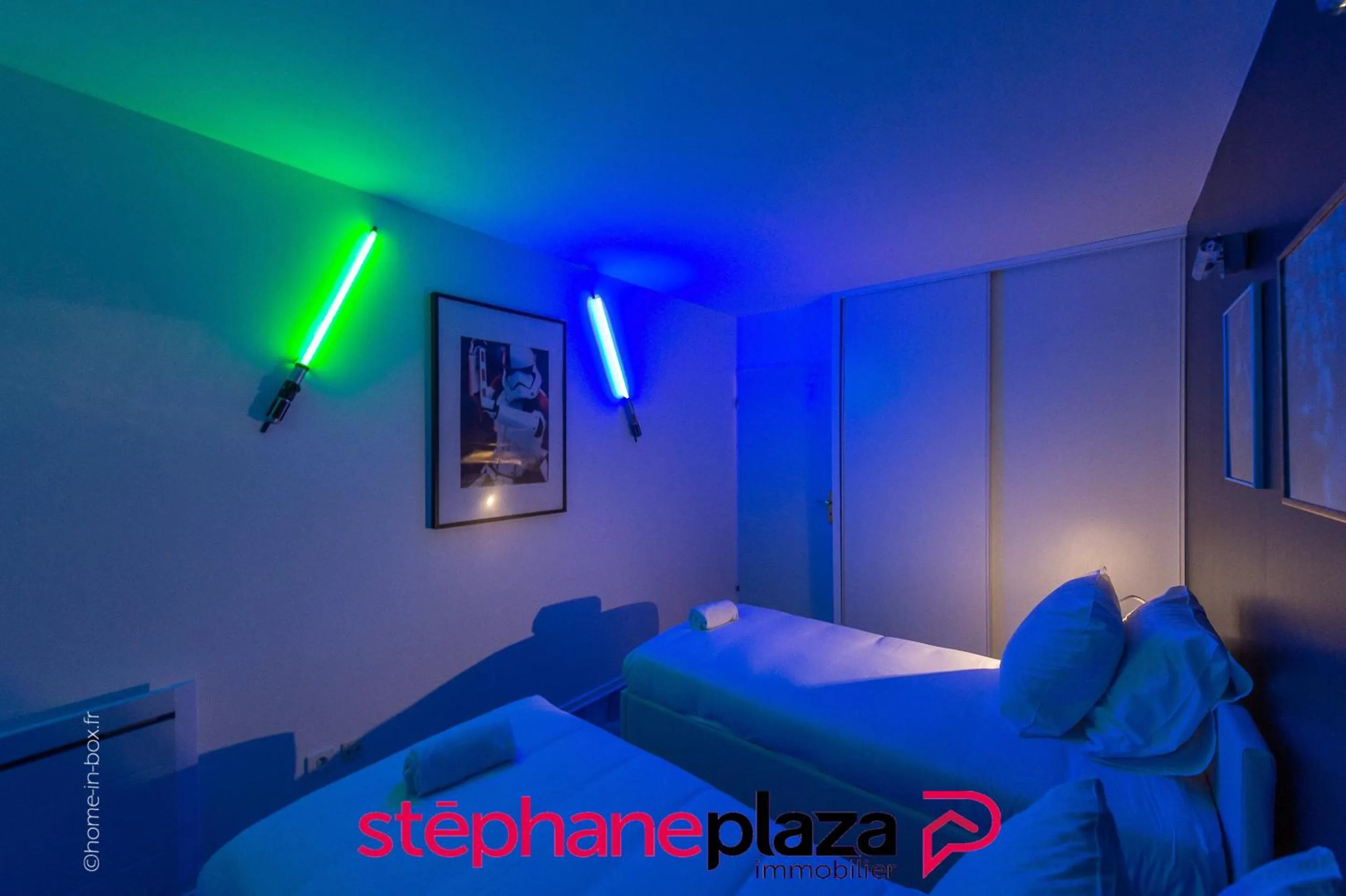 Bedroom in Plaza Star Wars Appartement