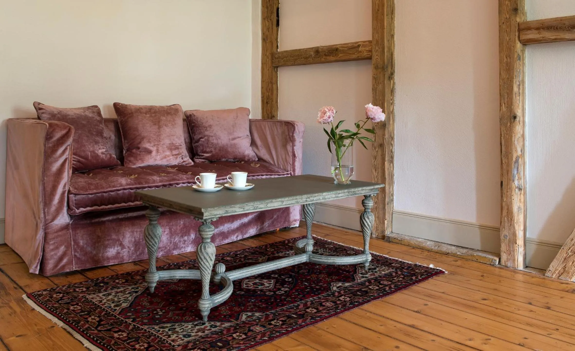 Seating area in Zamek Sarny - Schloss Scharfeneck
