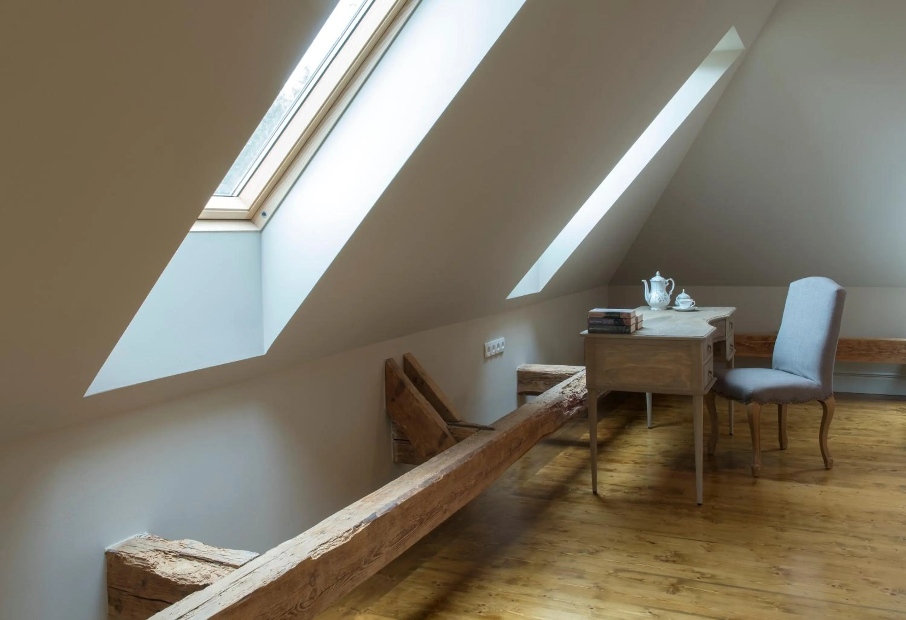 Seating area in Zamek Sarny - Schloss Scharfeneck