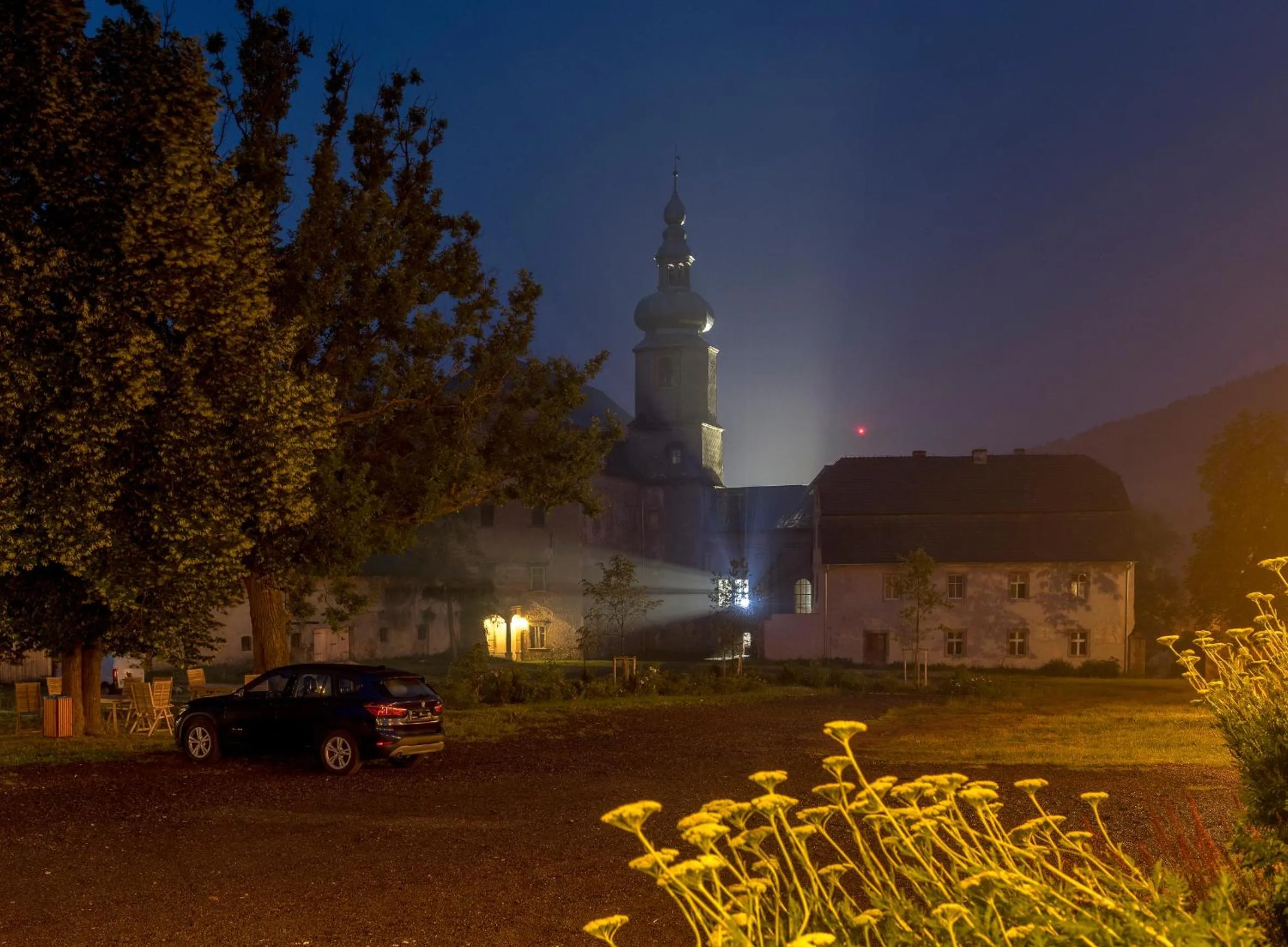View (from property/room) in Zamek Sarny - Schloss Scharfeneck