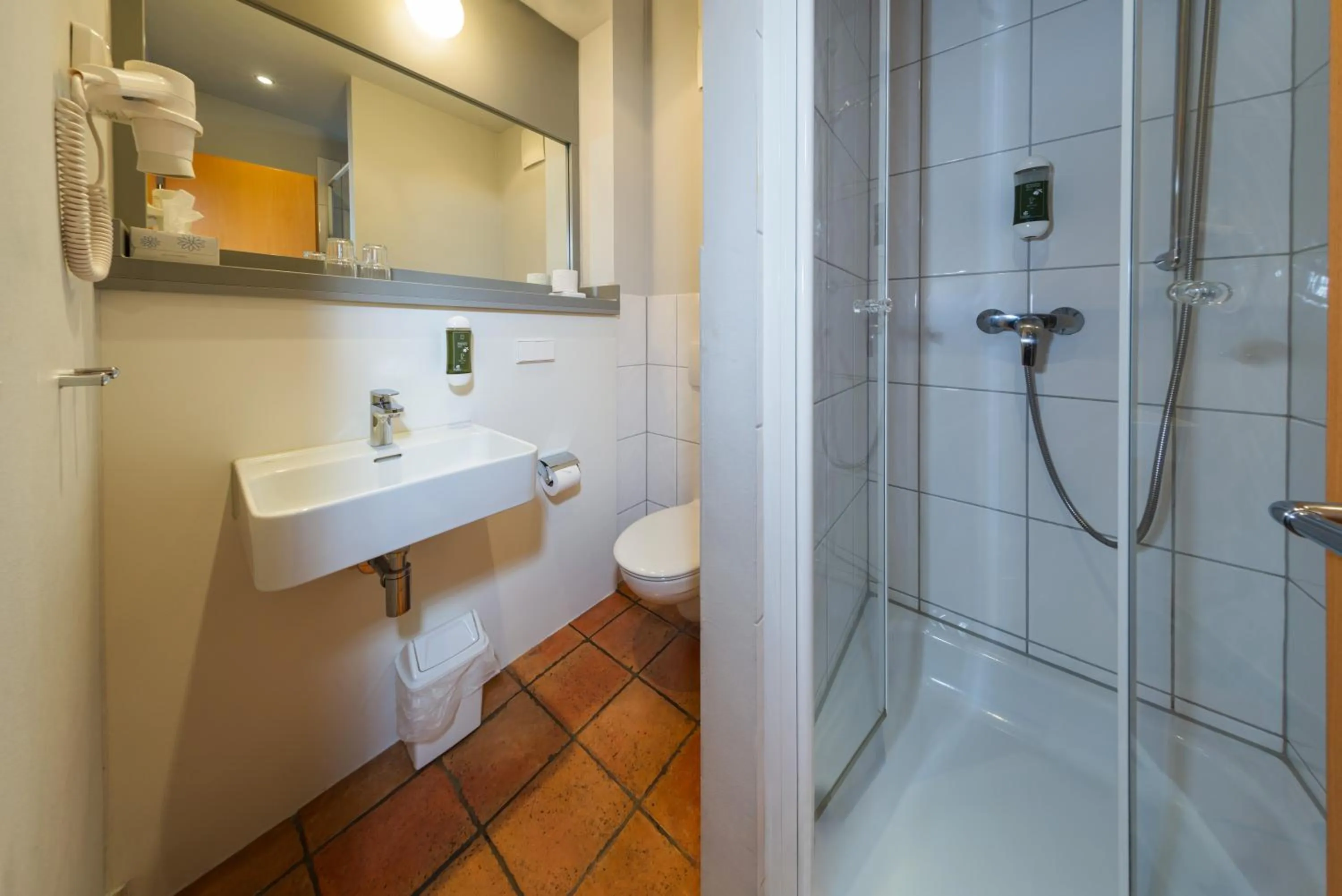 Bathroom in Hotel Erbenhof