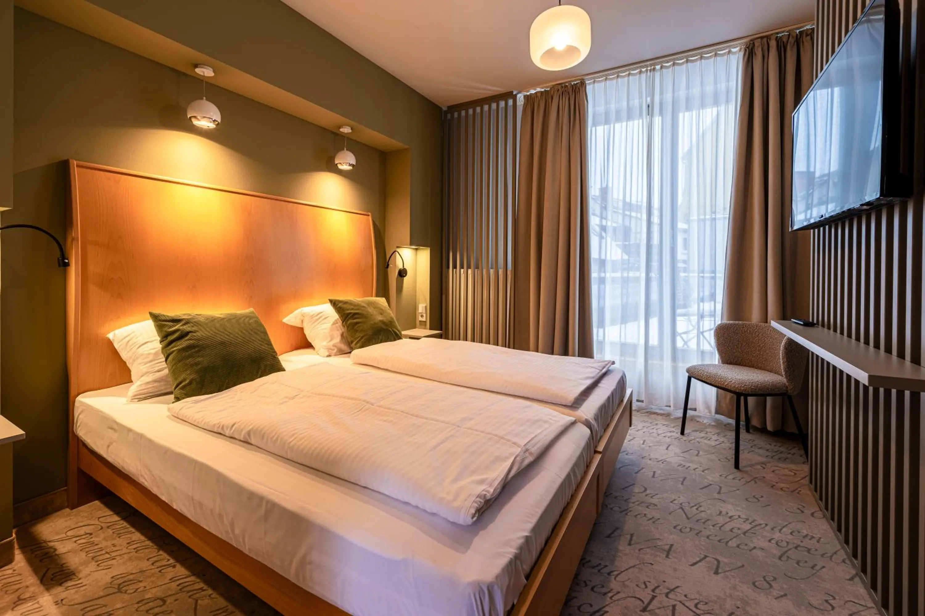 Bed in Hotel Erbenhof